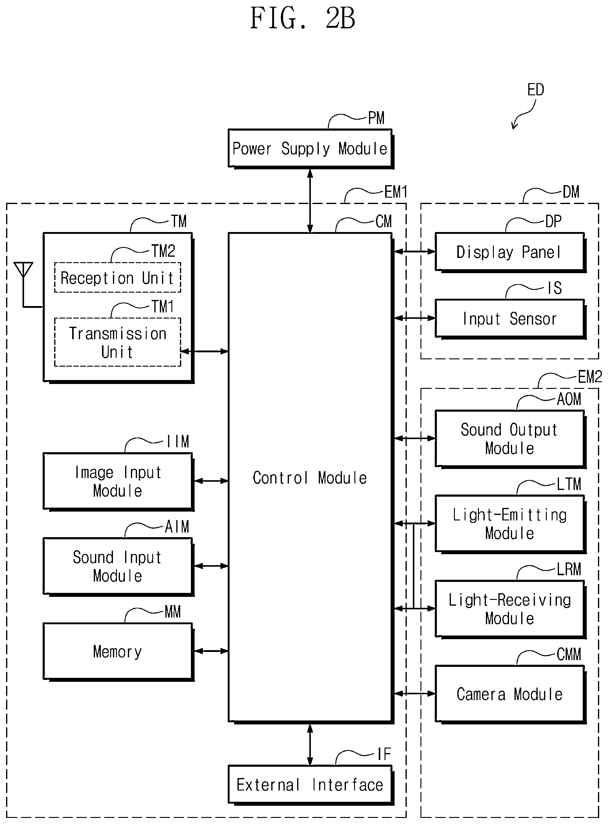 Patent US12422962 Figure 4 – Electronic device including circuit board including electromagnetic shielding layer