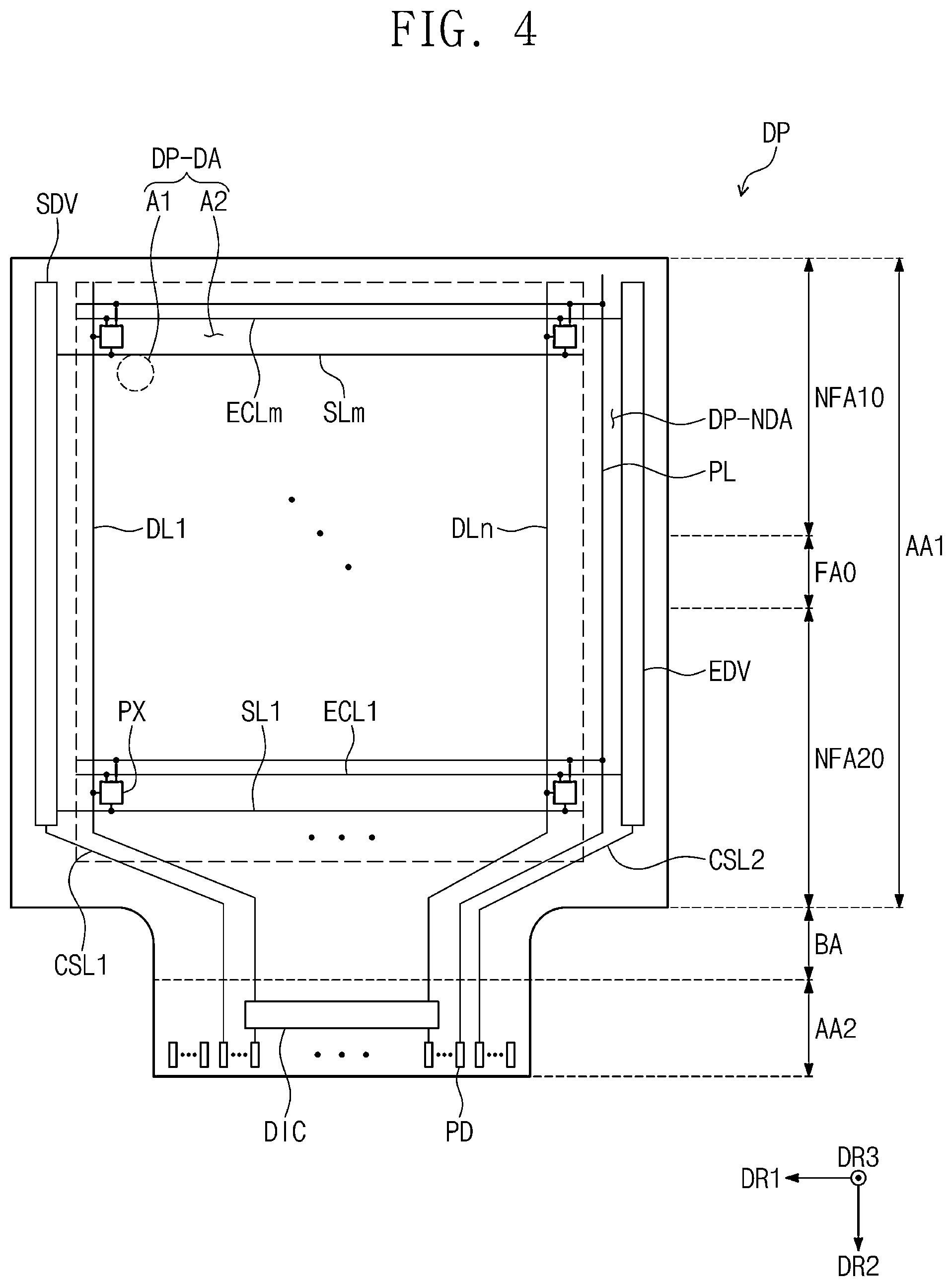Patent US12422962 Figure 6 – Electronic device including circuit board including electromagnetic shielding layer