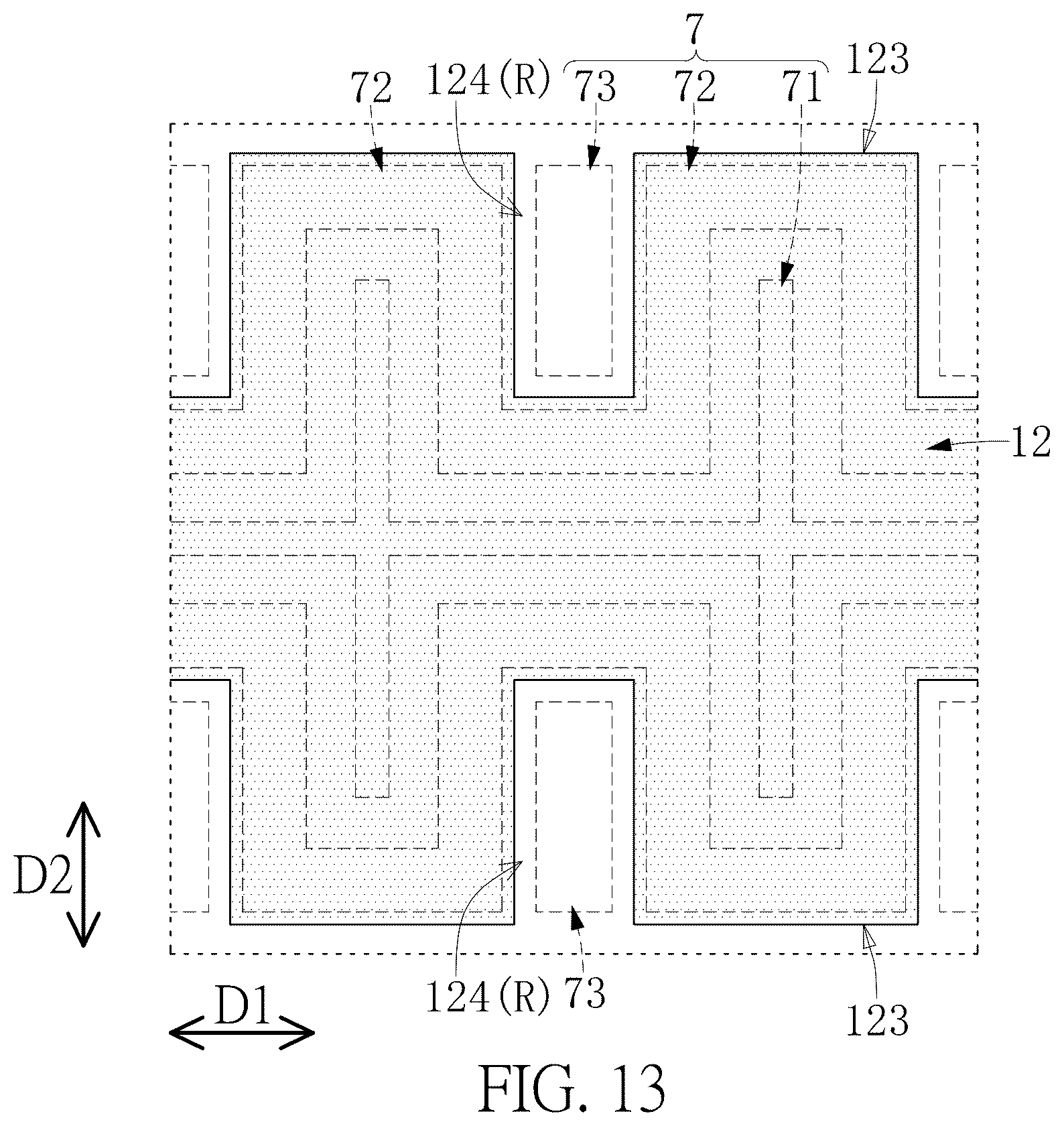Patent US12422965 Figure 13 – Touch pad and sensing module thereof