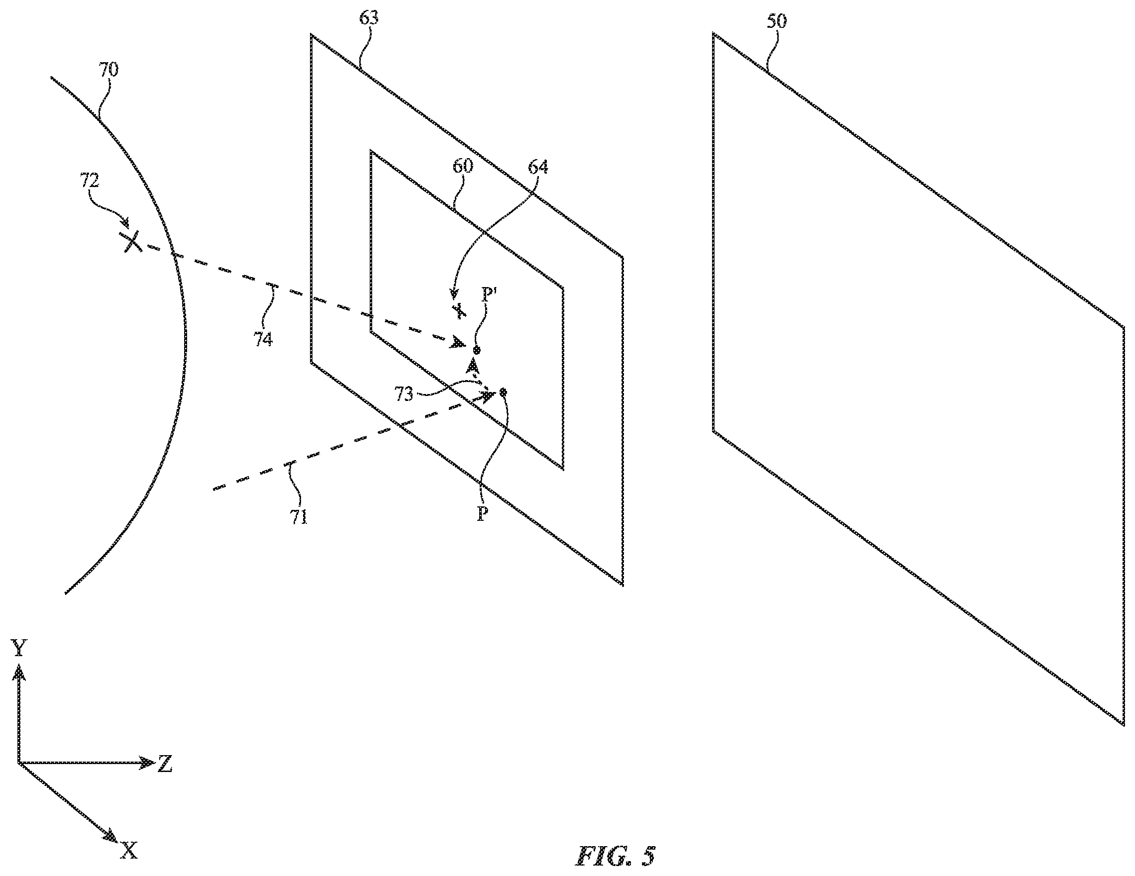 Patent US12422969 Figure 4 – Head-mounted electronic device with magnification tool