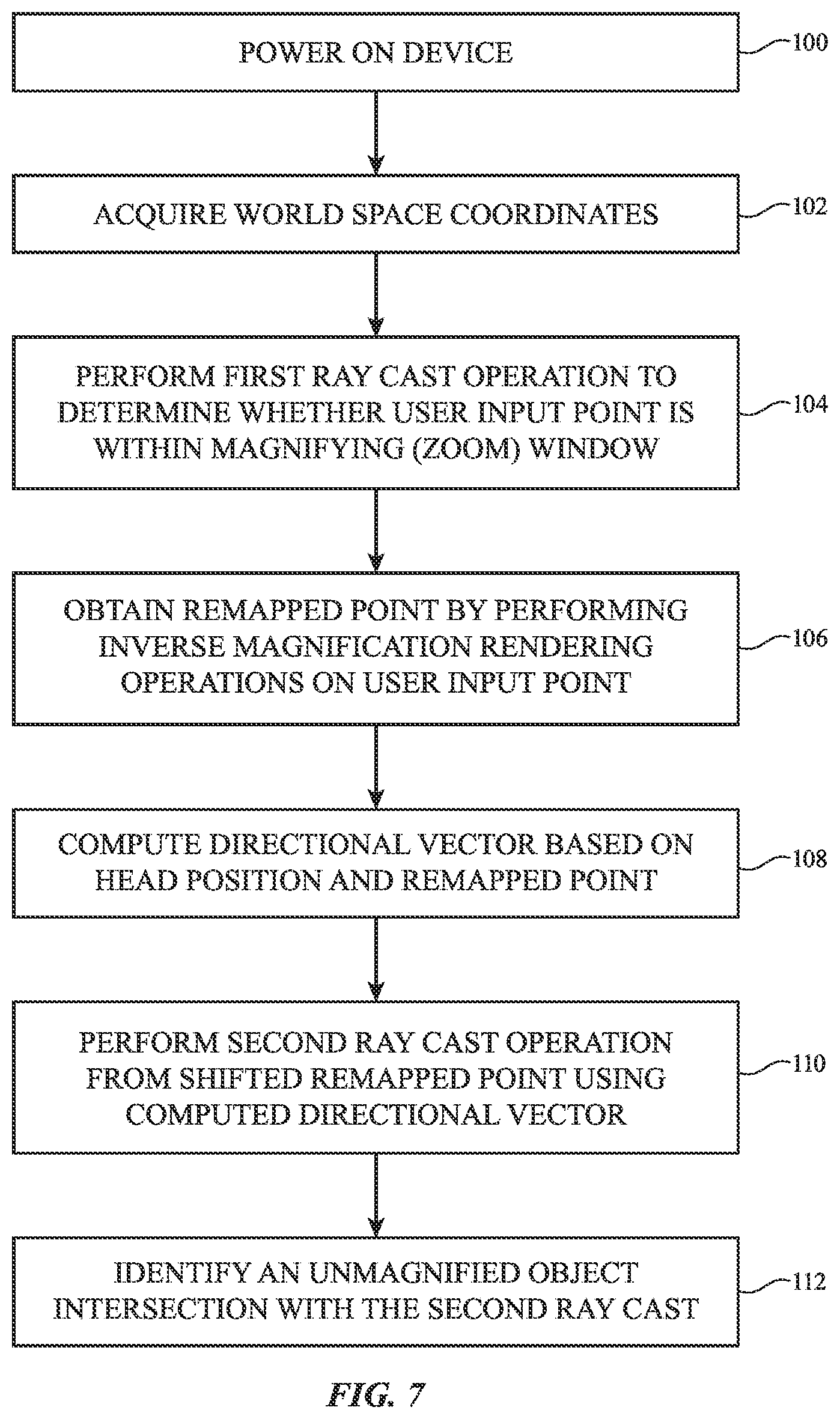 Patent US12422969 Figure 6 – Head-mounted electronic device with magnification tool
