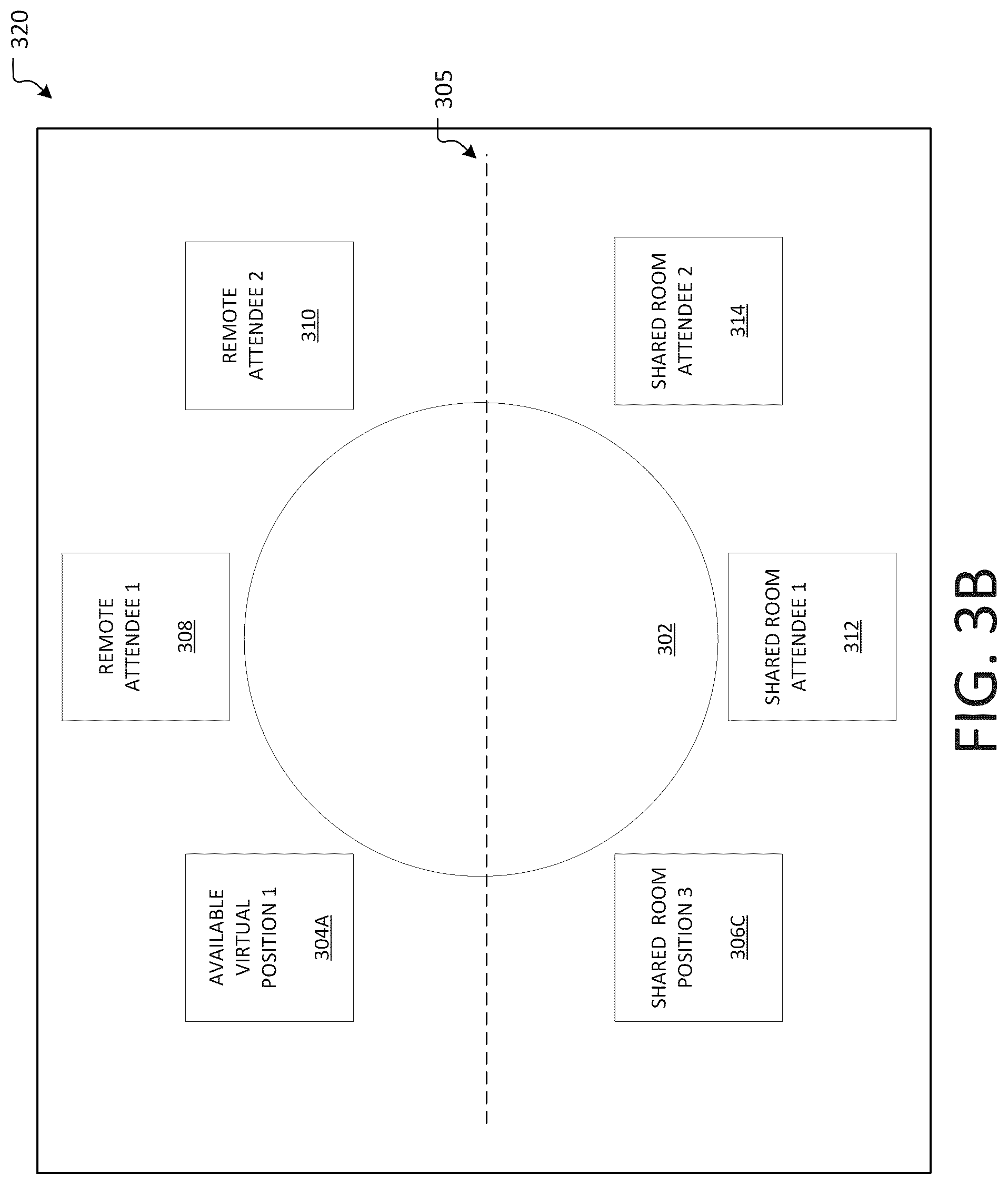 Patent US12422973 Figure 4 – Established perspective user interface and user experience for video meetings
