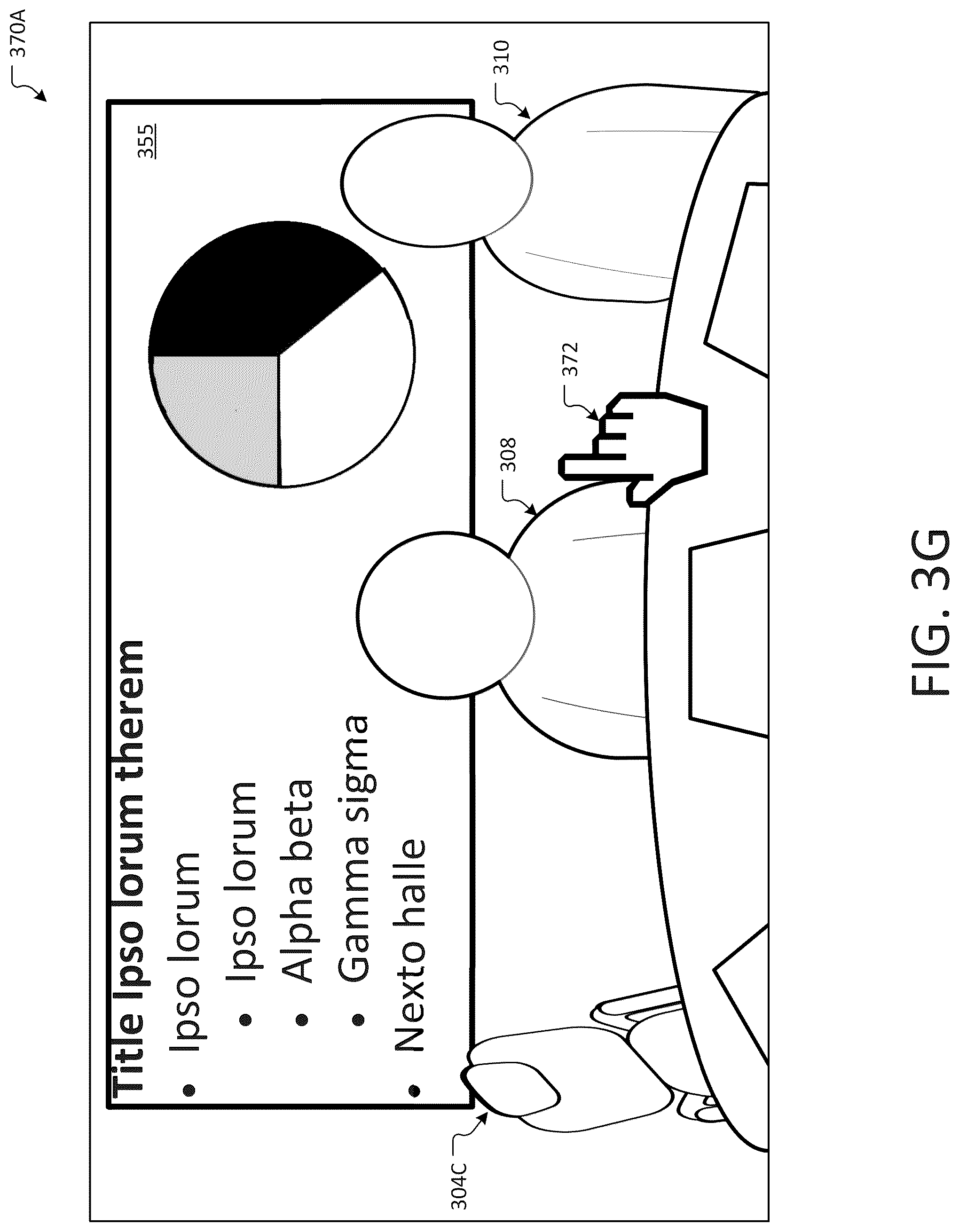 Patent US12422973 Figure 9 – Established perspective user interface and user experience for video meetings