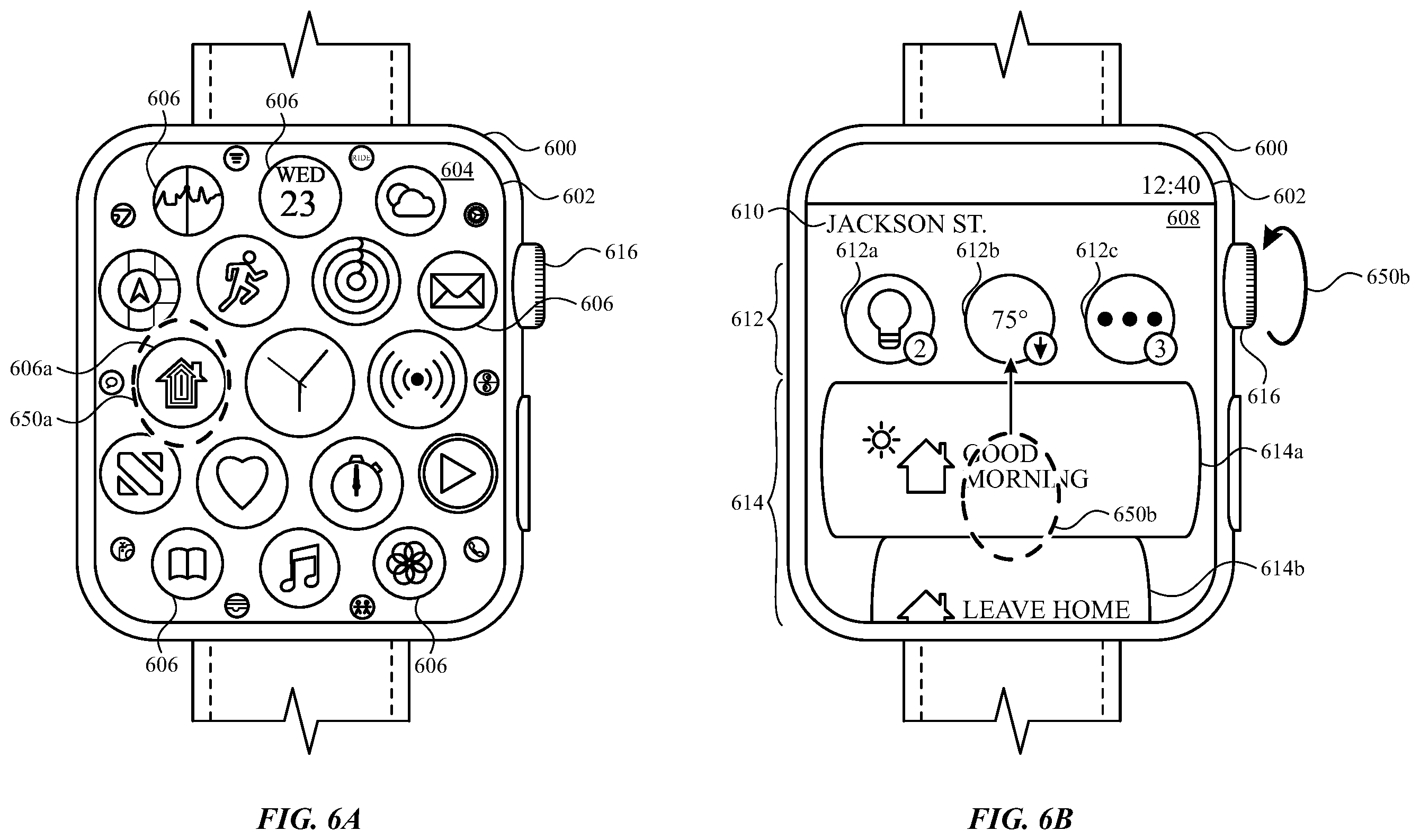 Patent US12422976 Figure 9 – User interfaces for managing accessories