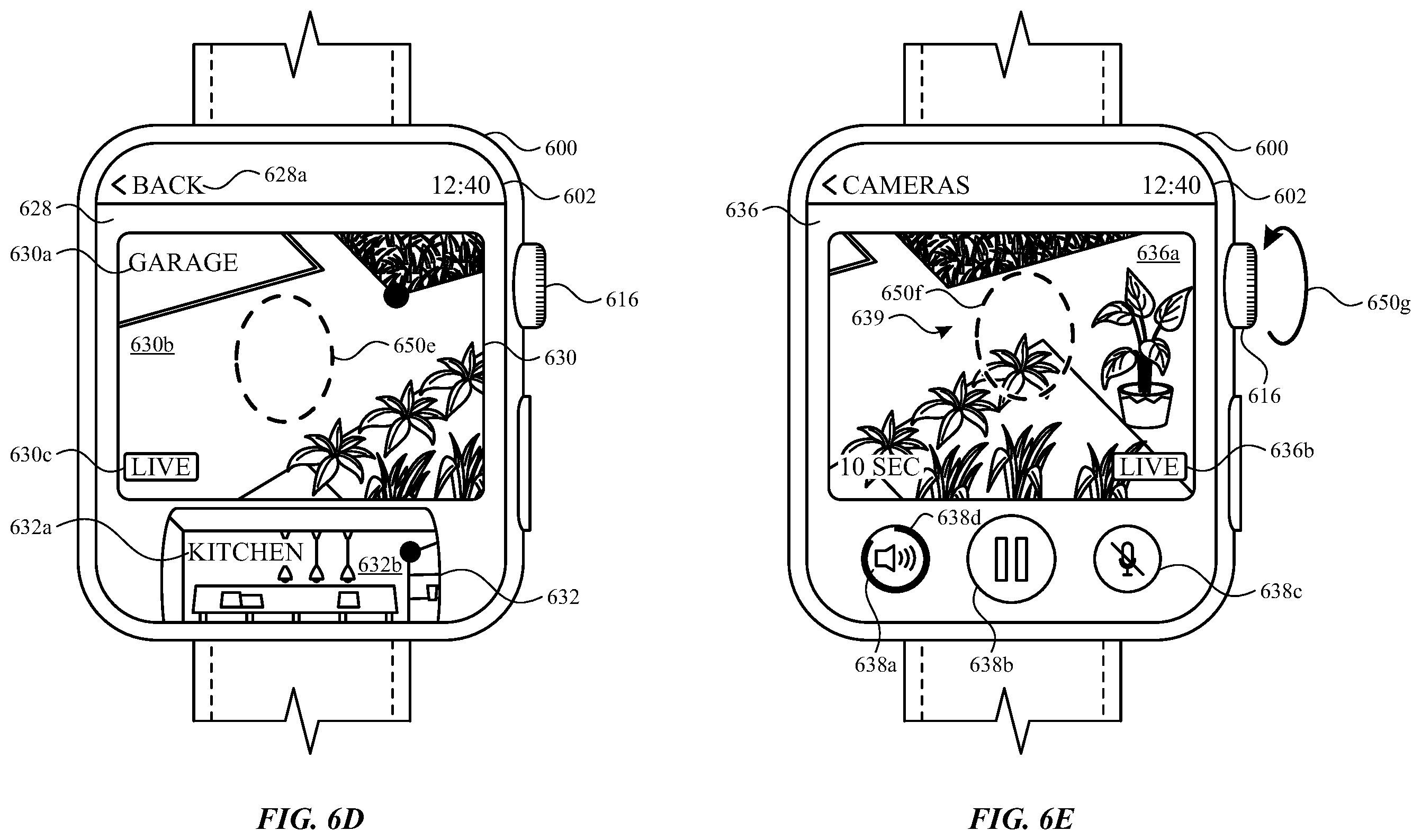 Patent US12422976 Figure 11 – User interfaces for managing accessories