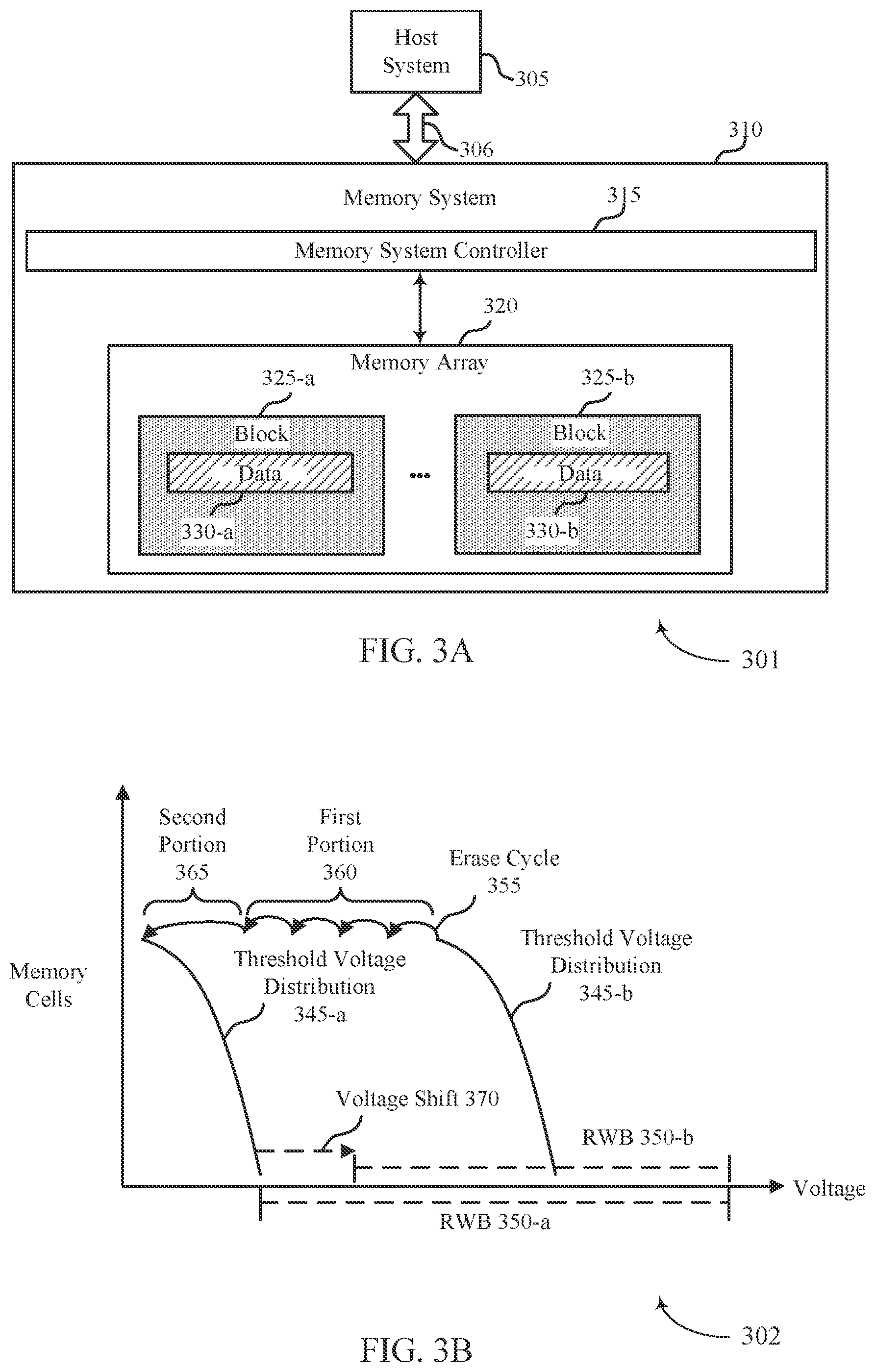 Patent US12422987 Figure 3 – Portioned erase operation for a memory system