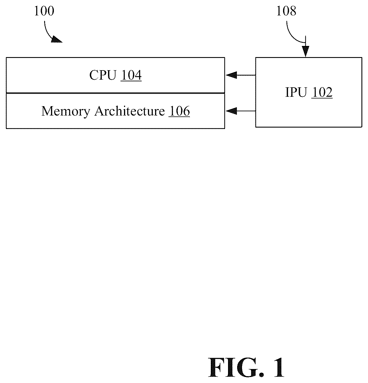 Patent US12422989 Figure 1 – Memory schemes for infrastructure processing unit architectures