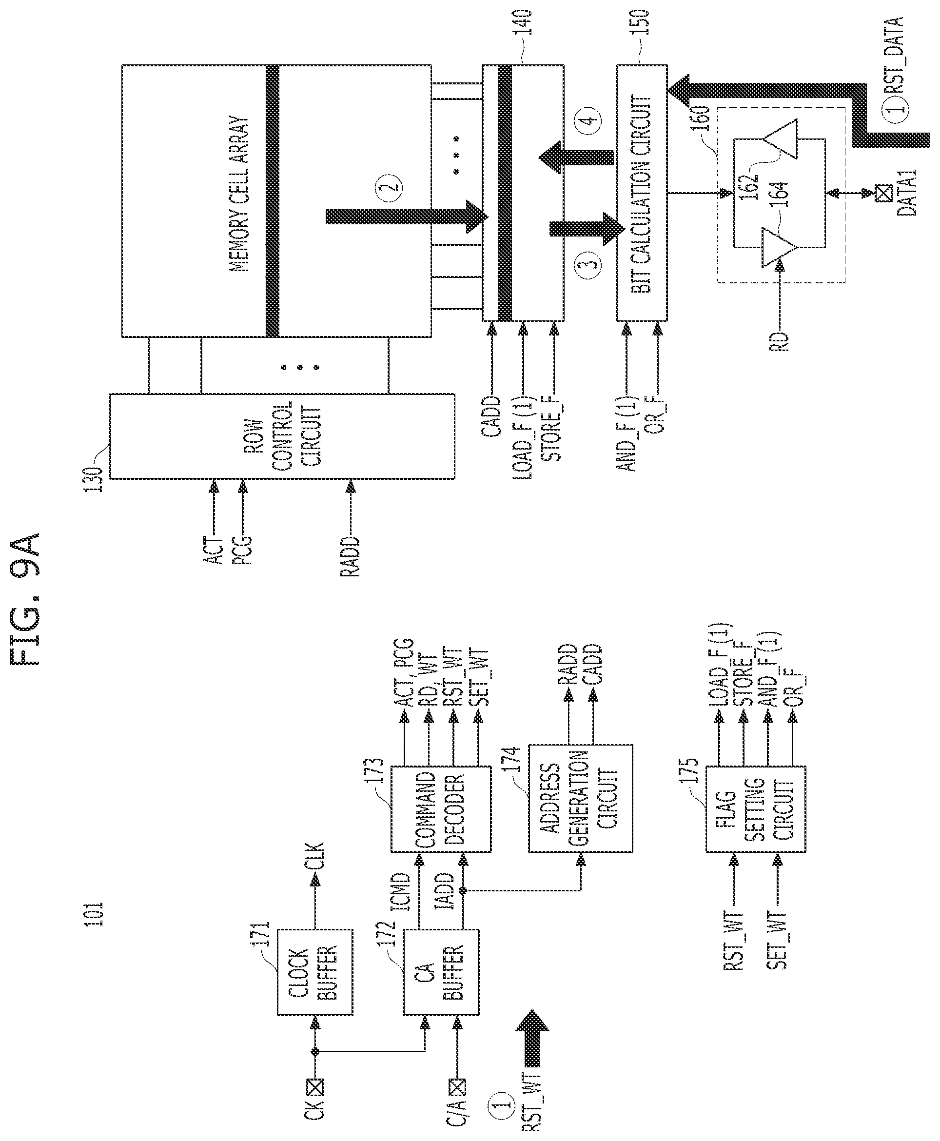 Patent US12422998 Figure 10 – Memory device and memory system for performing partial write operation, and operating method thereof