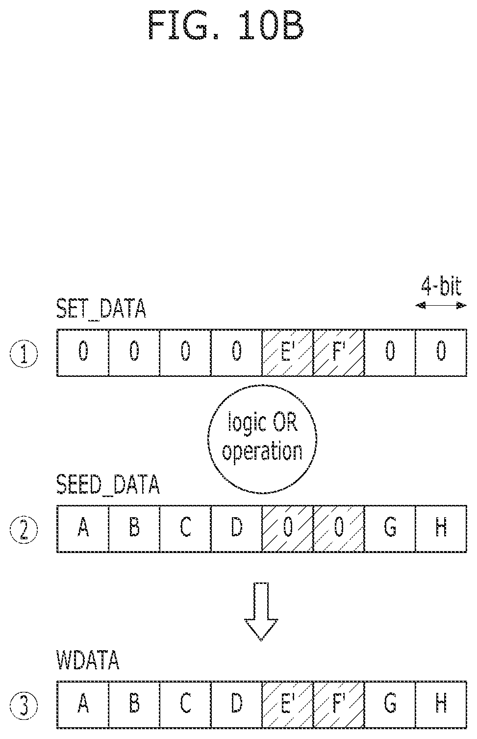 Patent US12422998 Figure 13 – Memory device and memory system for performing partial write operation, and operating method thereof