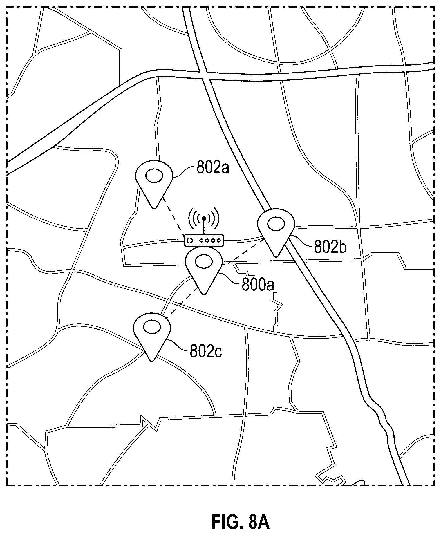 Patent US12426007 Figure 8 – Power optimized geolocation