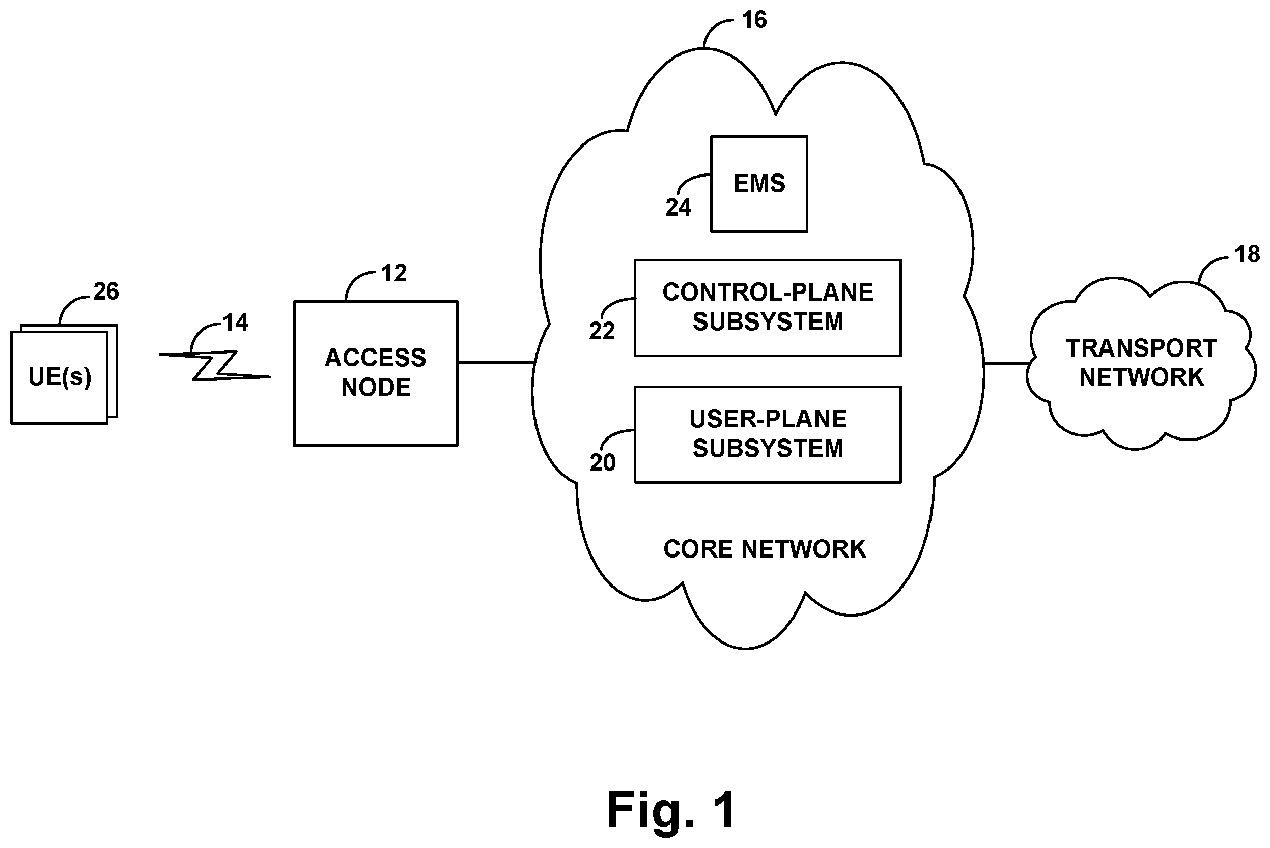 Patent US12426011 Figure 1 – Use of noise as a basis to control configuration of narrowband carrier within wideband carrier