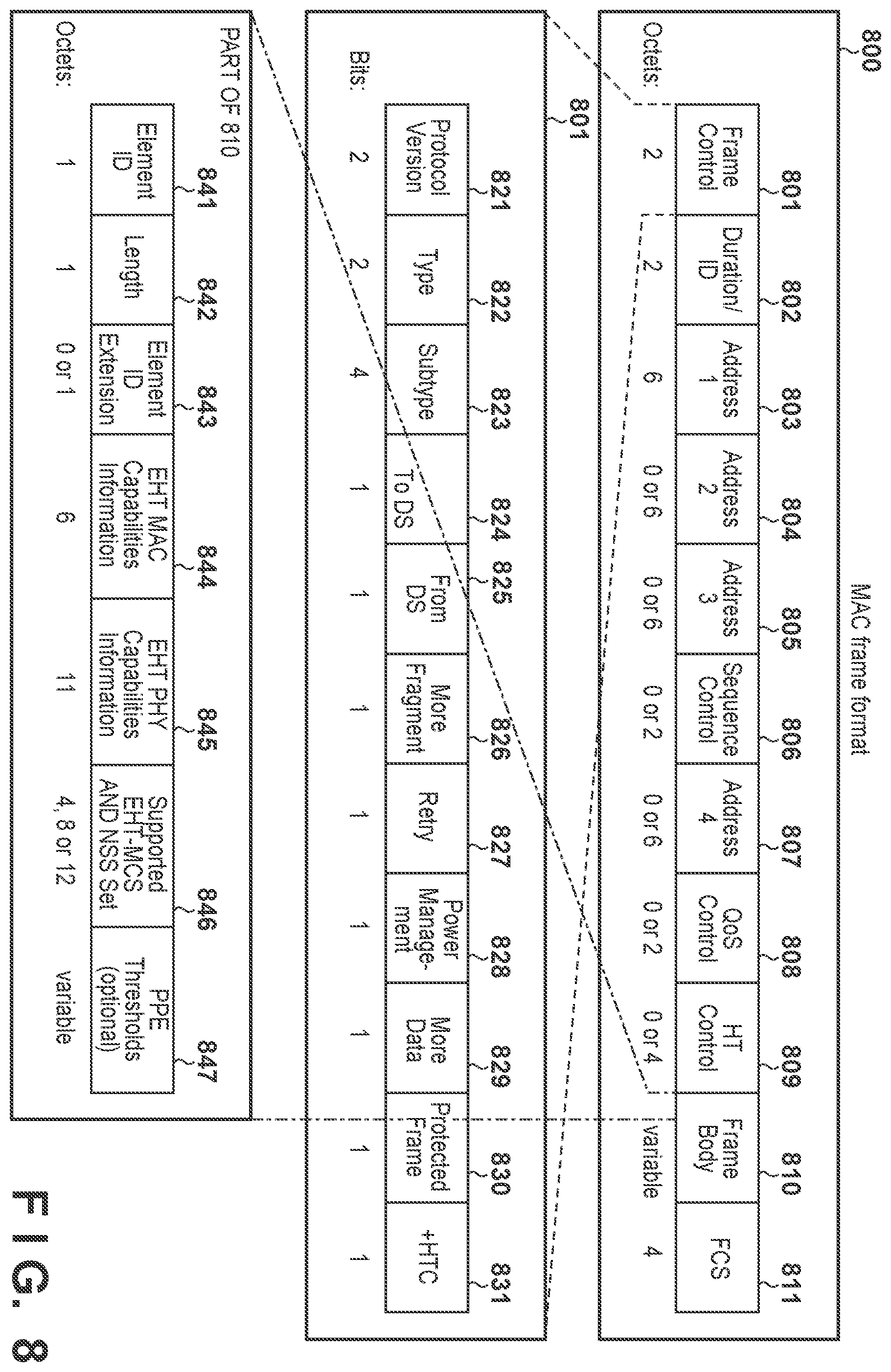 Patent US12426028 Figure 9 – Communication apparatus using frame control processing, control method of communication apparatus, and non-transitory computer-readable storage medium