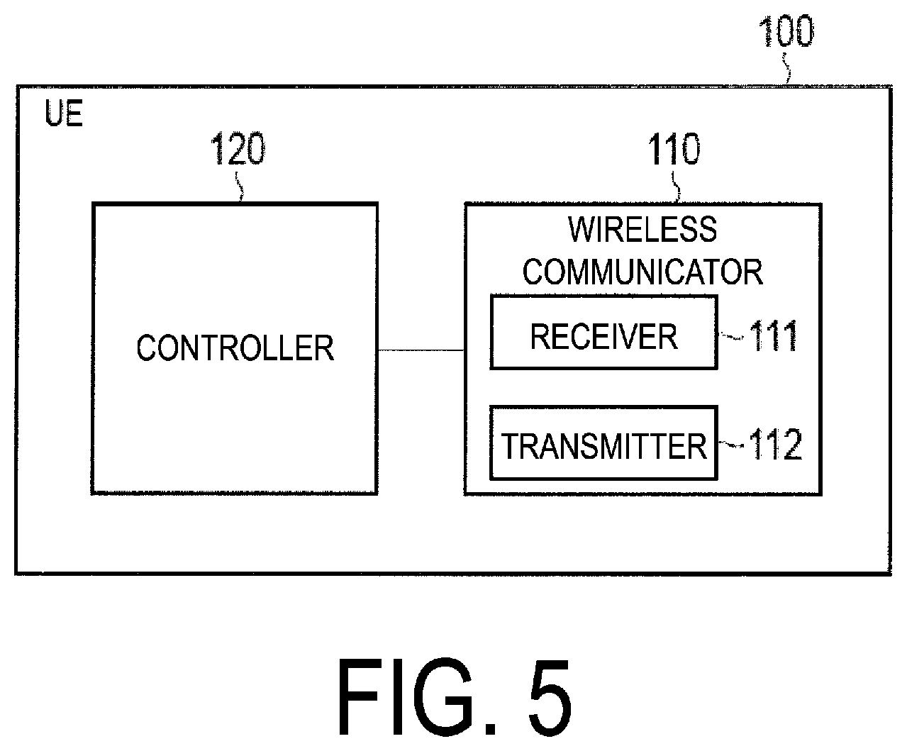 Patent US12426116 Figure 5 – Communication control method