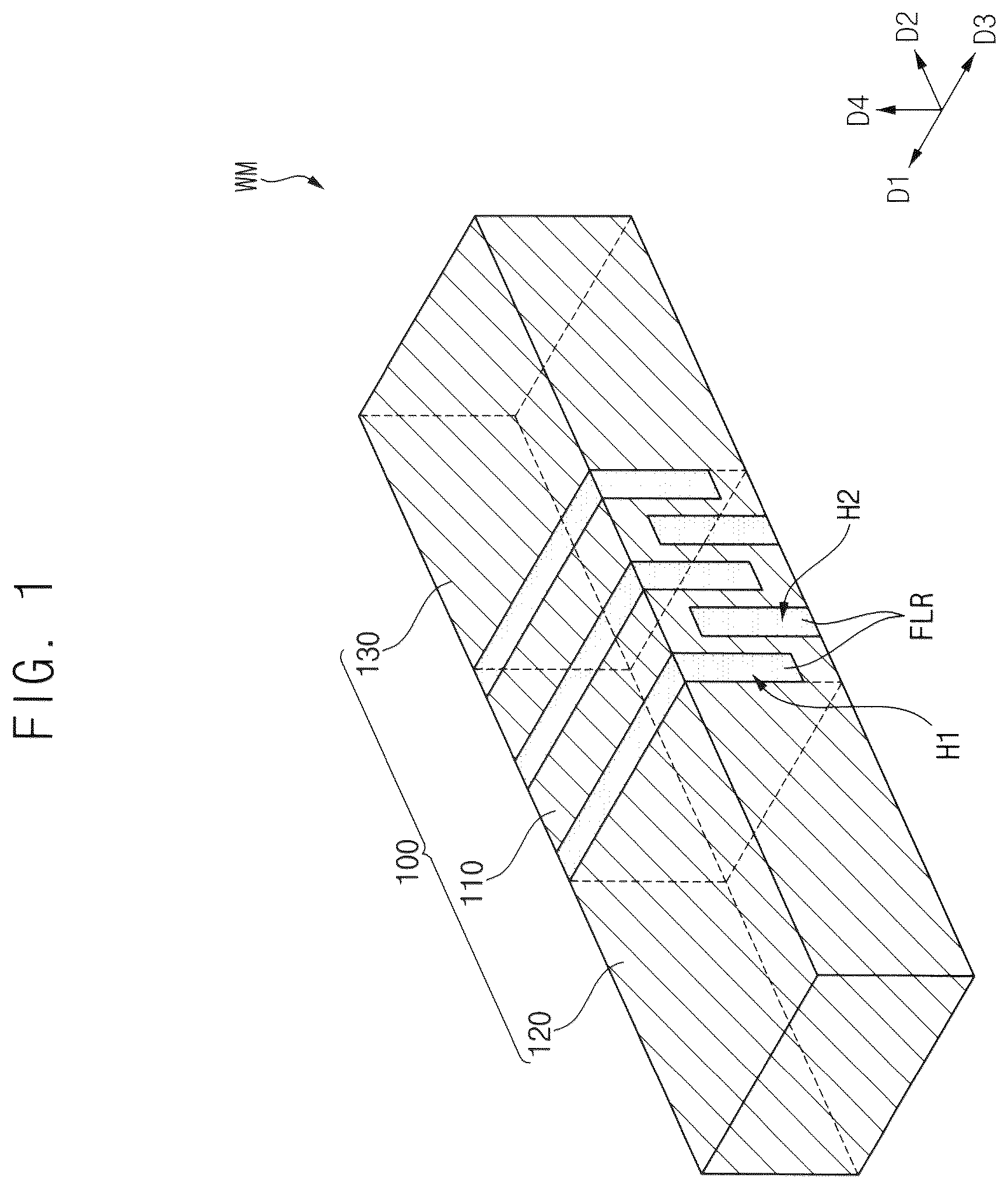 Patent US12426156 — Member for window module and method of manufacturing window module using the same — Figure 1