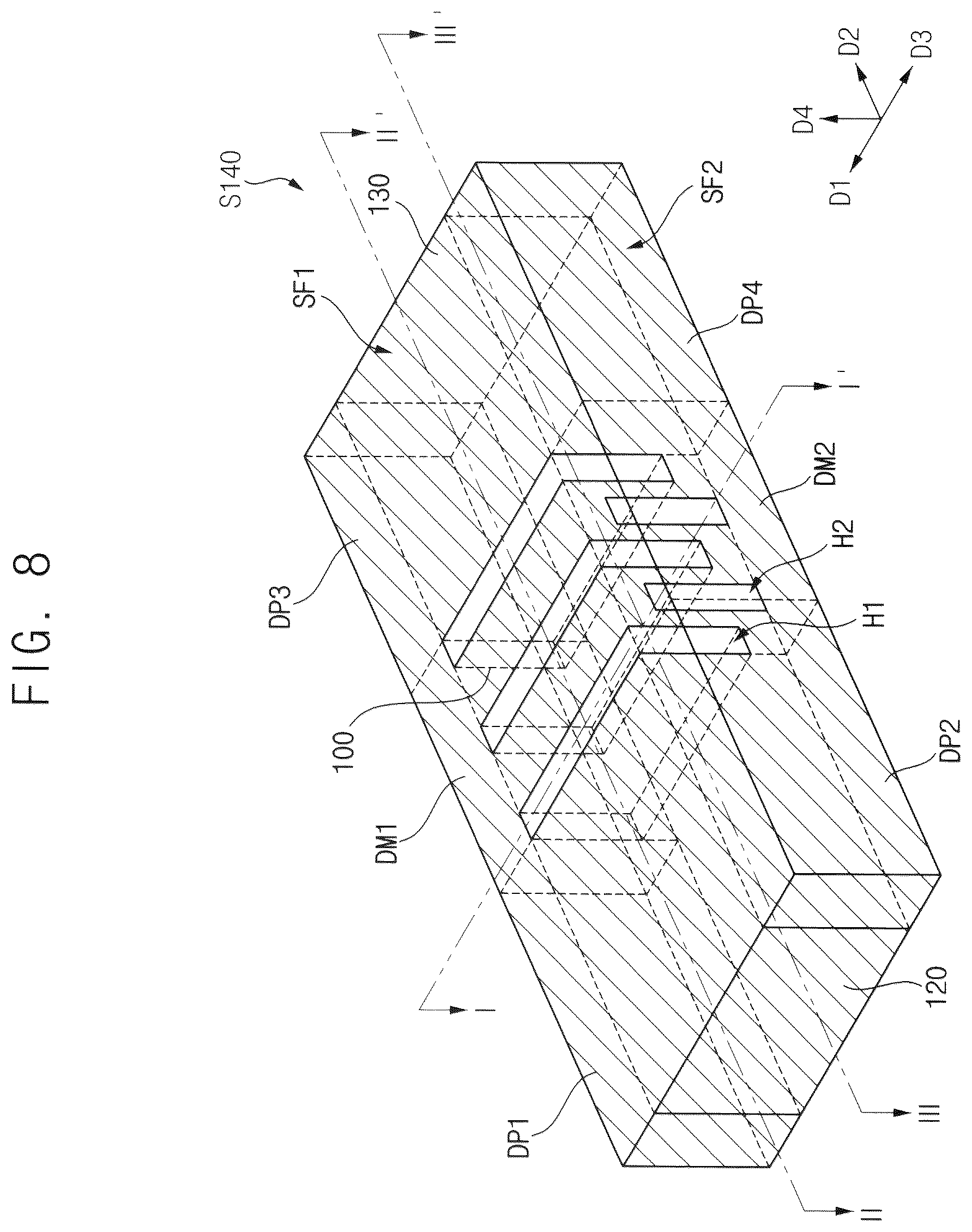 Patent US12426156 Figure 8 – Member for window module and method of manufacturing window module using the same