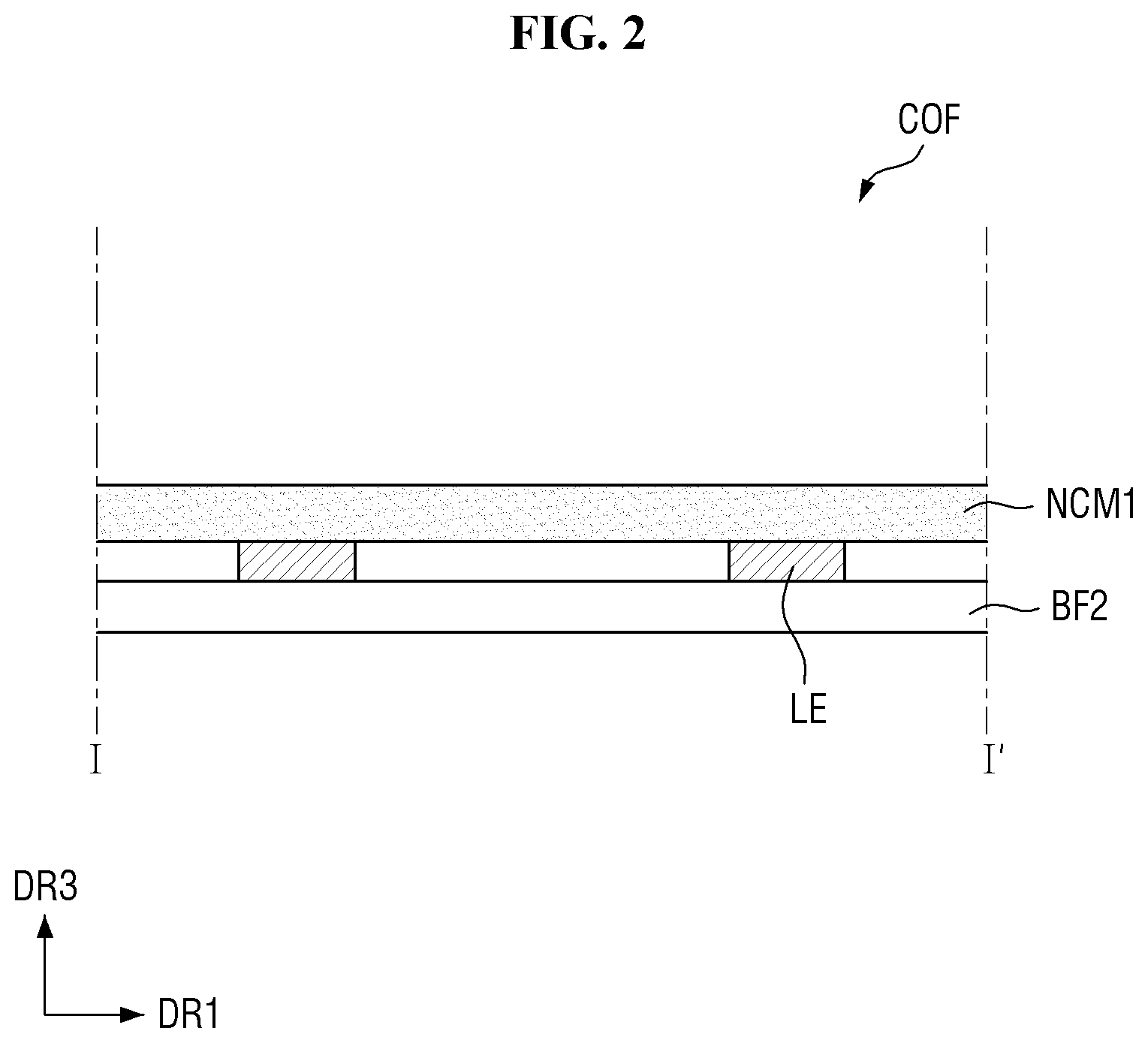 Patent US12426161 Figure 2 – Printed circuit film, display device, and method of fabricating printed circuit film