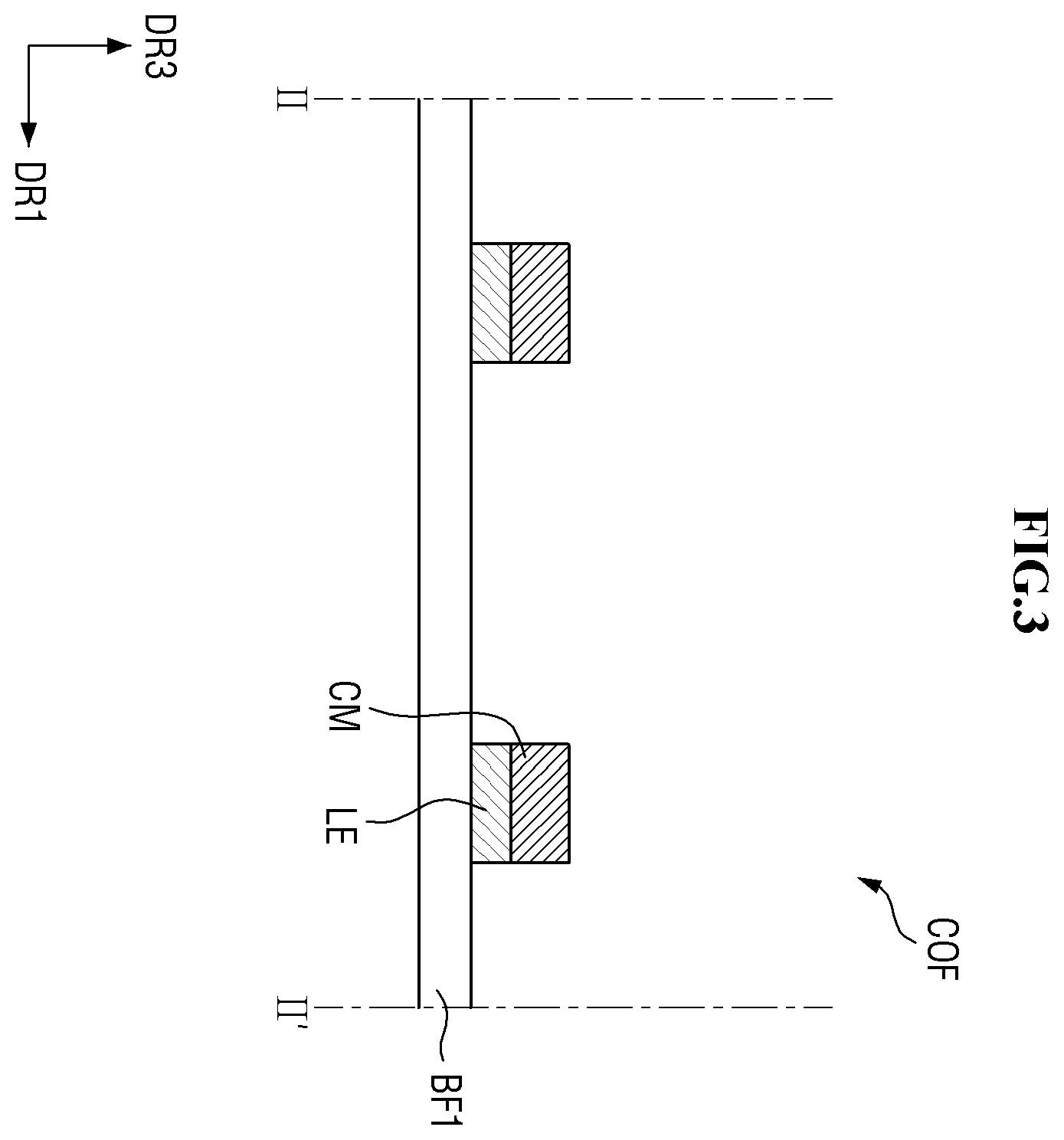 Patent US12426161 Figure 3 – Printed circuit film, display device, and method of fabricating printed circuit film
