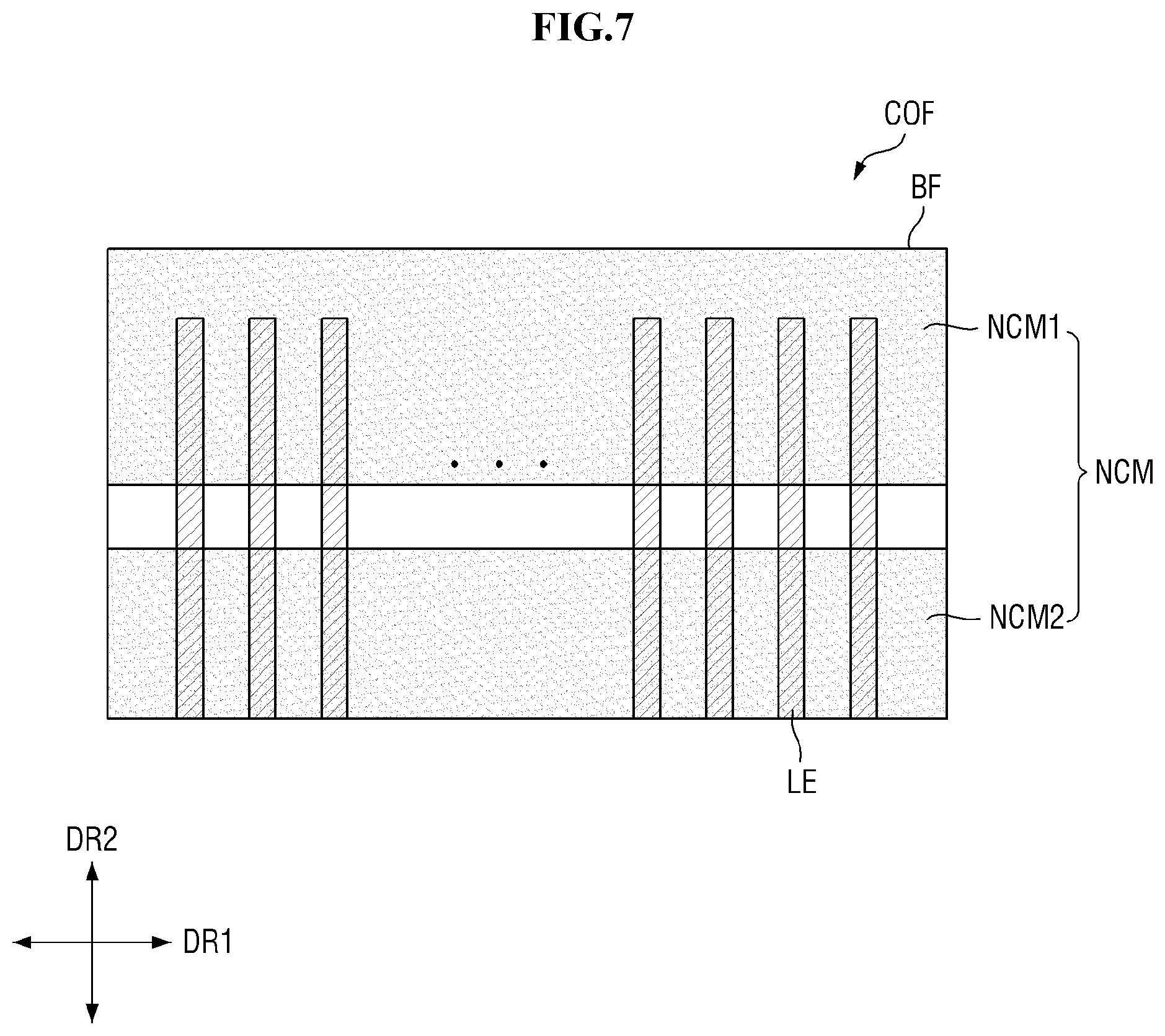 Patent US12426161 Figure 7 – Printed circuit film, display device, and method of fabricating printed circuit film