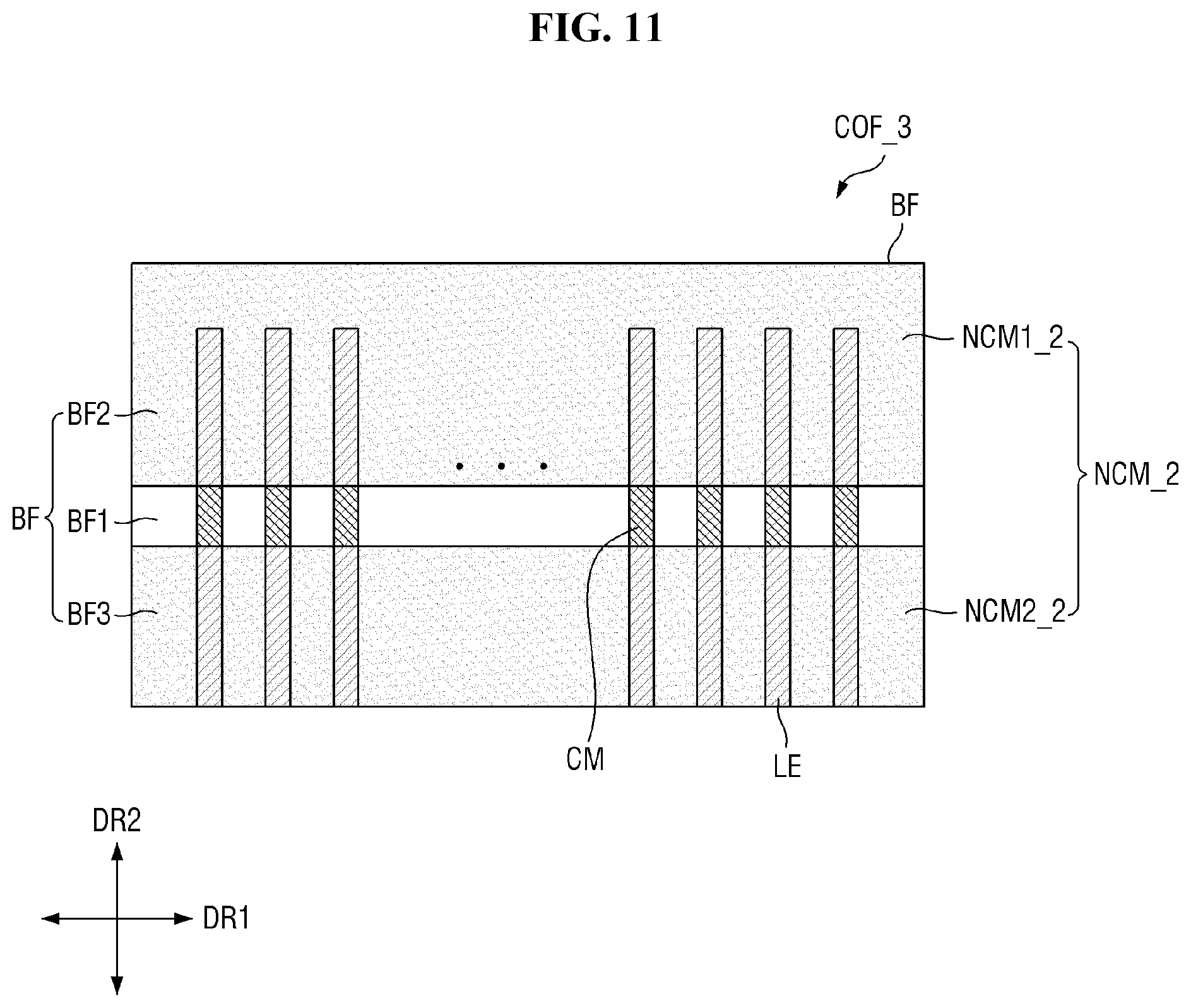 Patent US12426161 Figure 11 – Printed circuit film, display device, and method of fabricating printed circuit film
