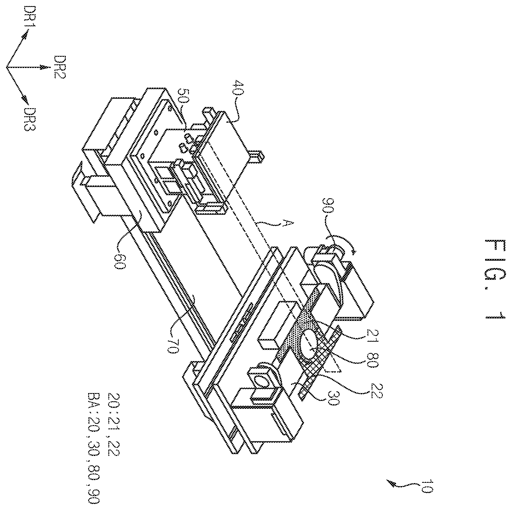 Patent US12426163 Figure 1 – Apparatus for manufacturing display device