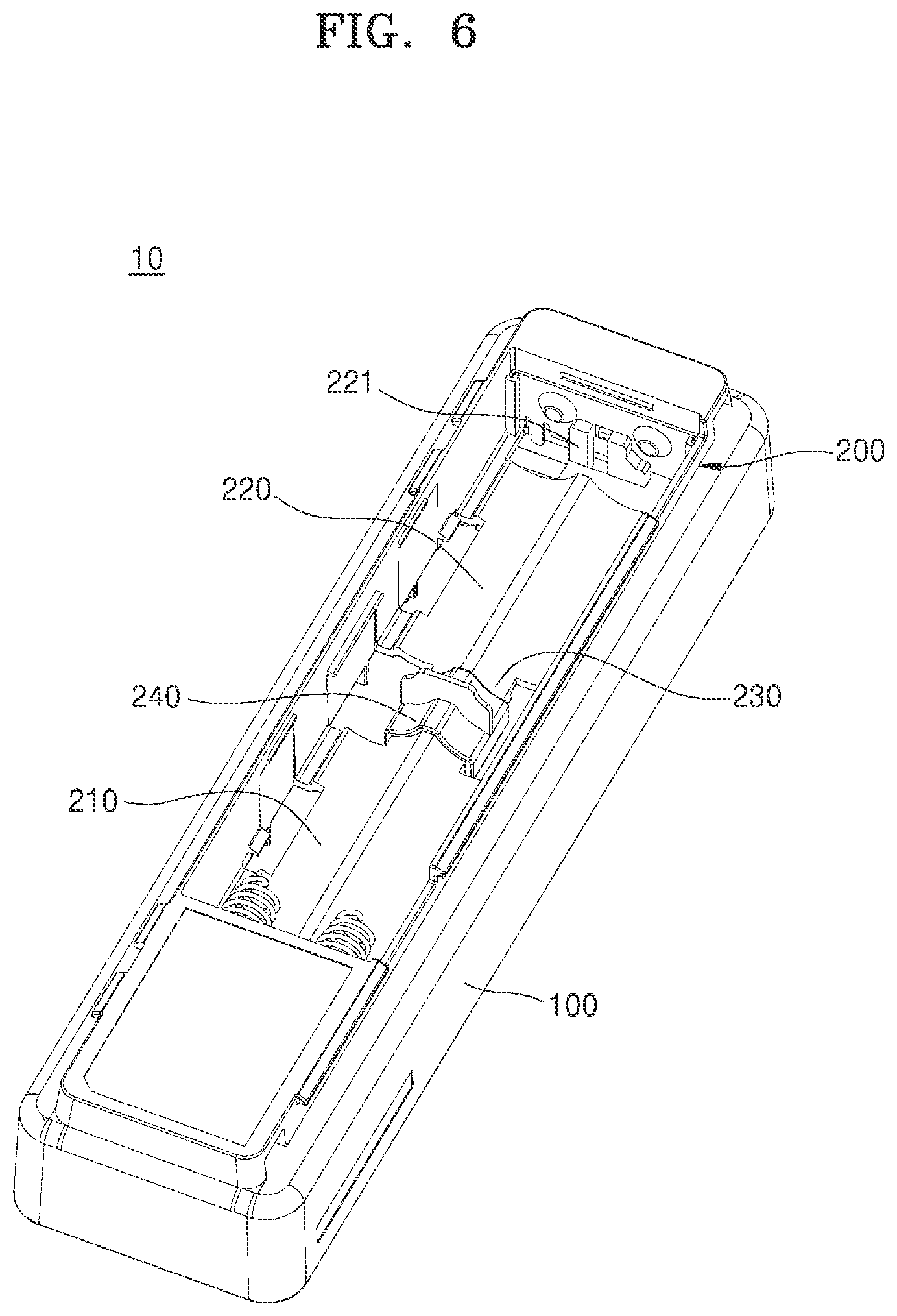 Patent US12426173 Figure 7 – Battery case and electronic price indicator including the same