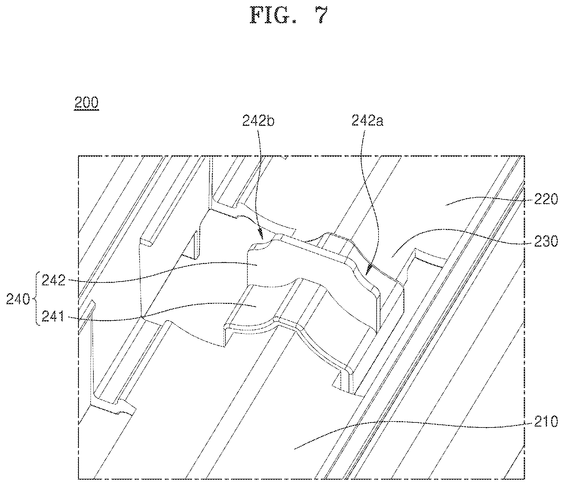 Patent US12426173 Figure 8 – Battery case and electronic price indicator including the same