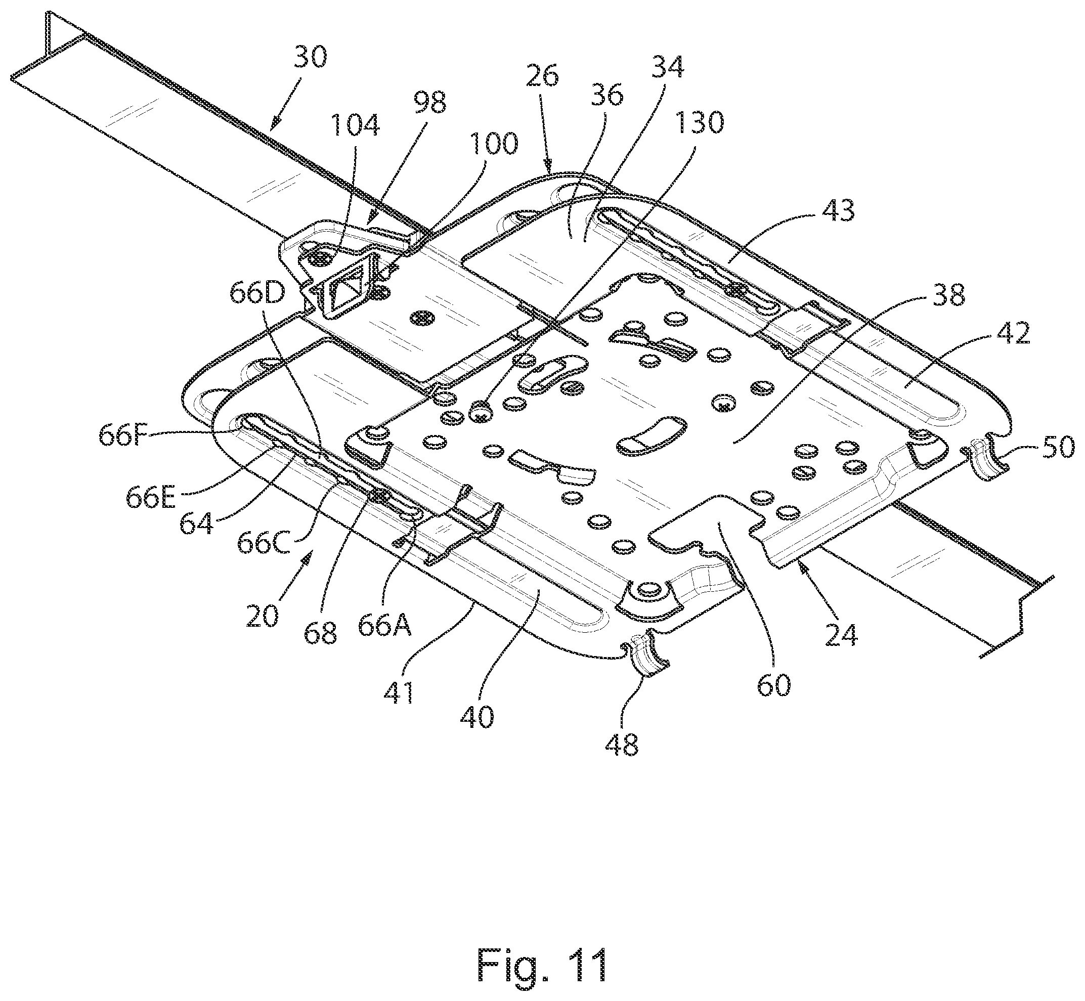 Patent US12426174 Figure 11 – Mounting bracket for electronic device
