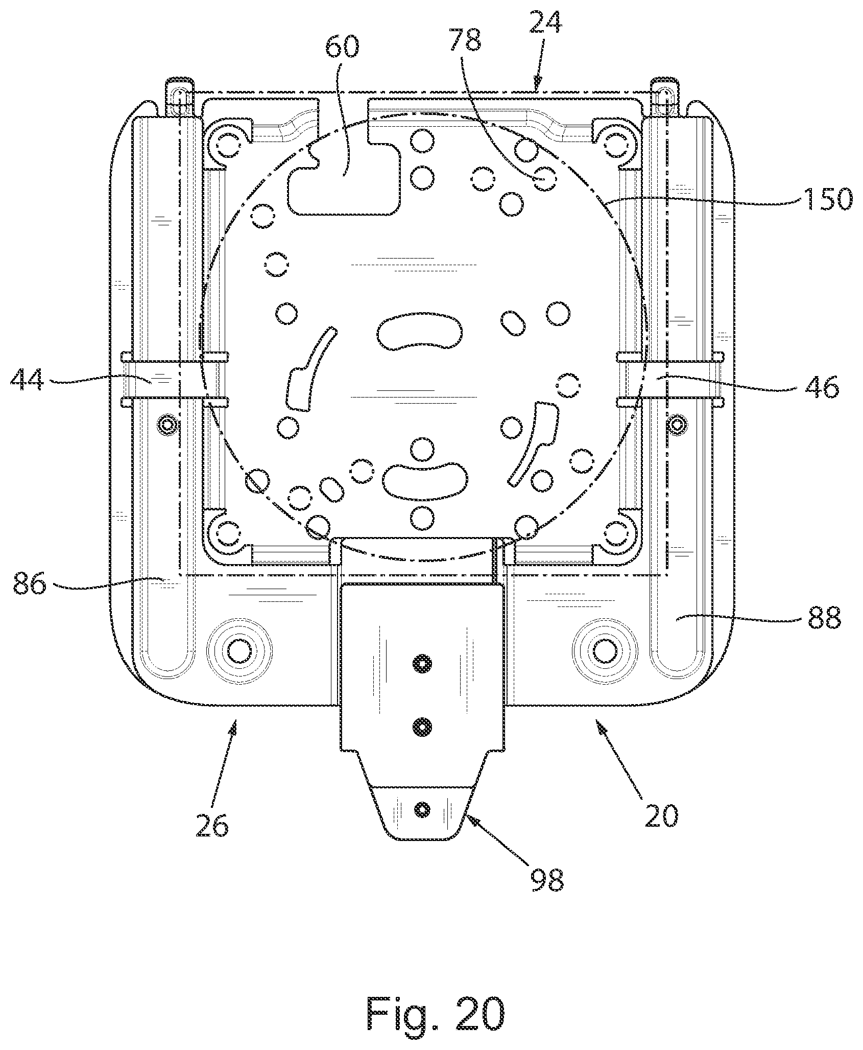 Patent US12426174 Figure 19 – Mounting bracket for electronic device