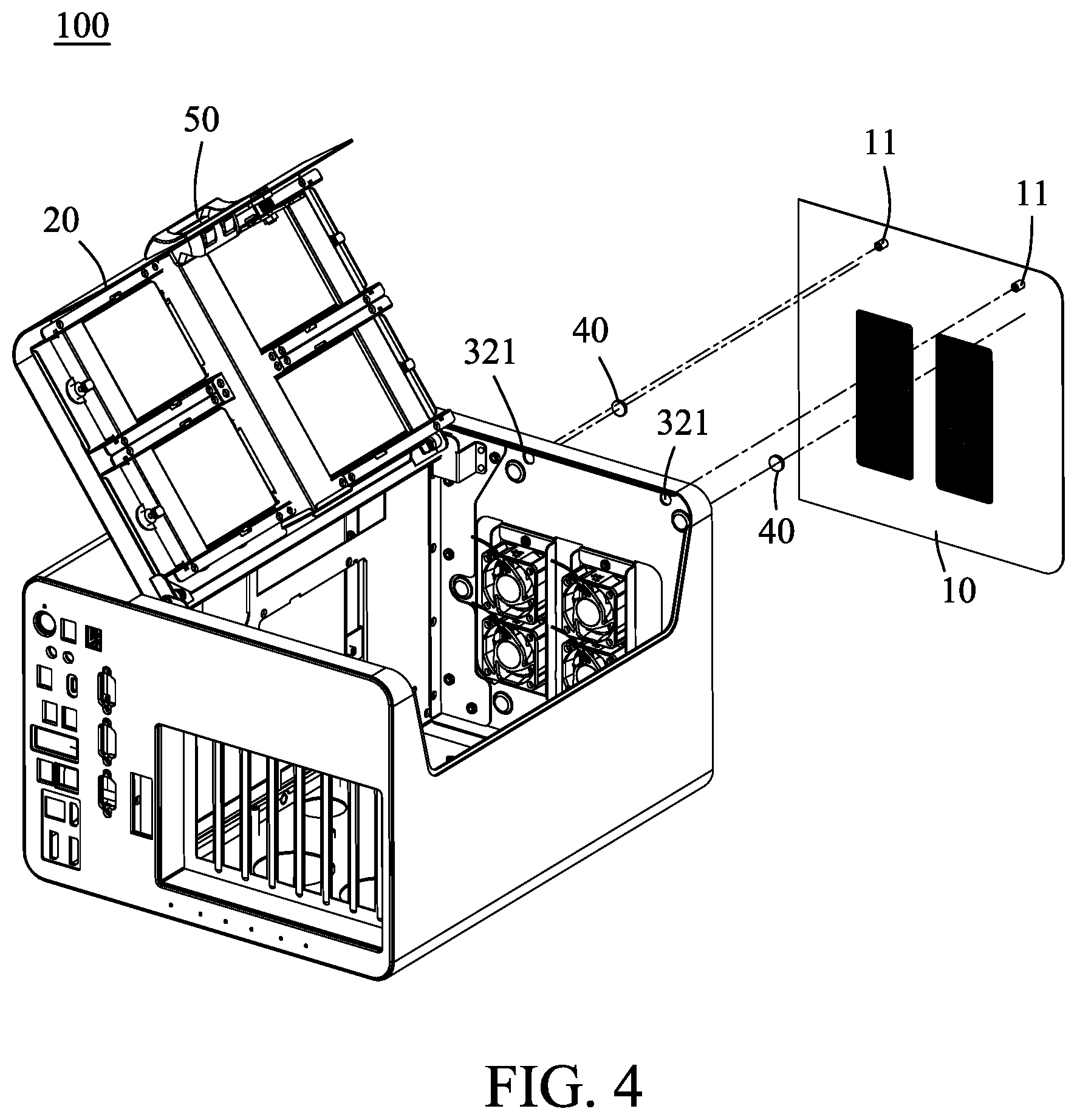 Patent US12426179 Figure 4 – Casing having external shell surface