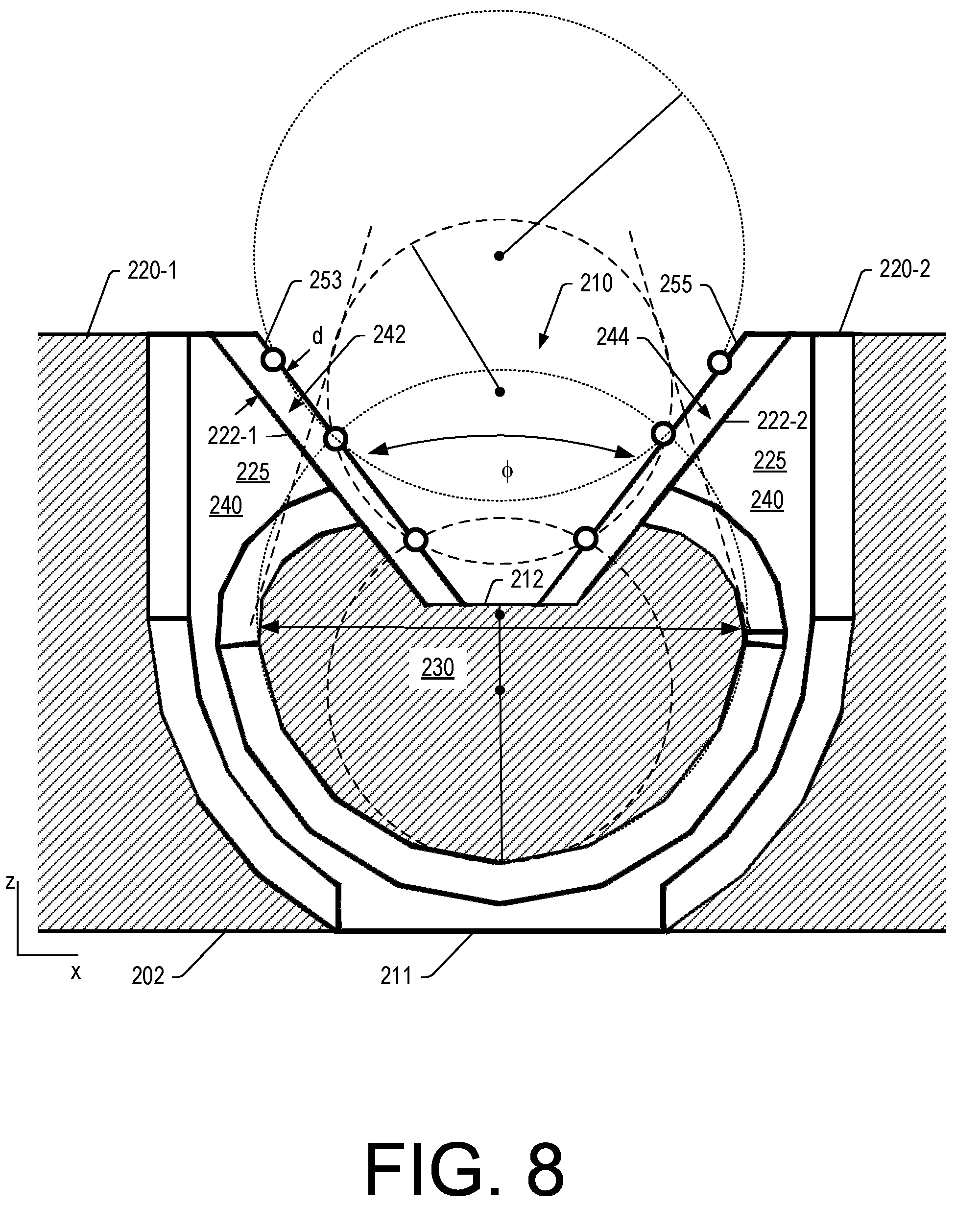 Patent US12426182 Figure 8 – Cable dock