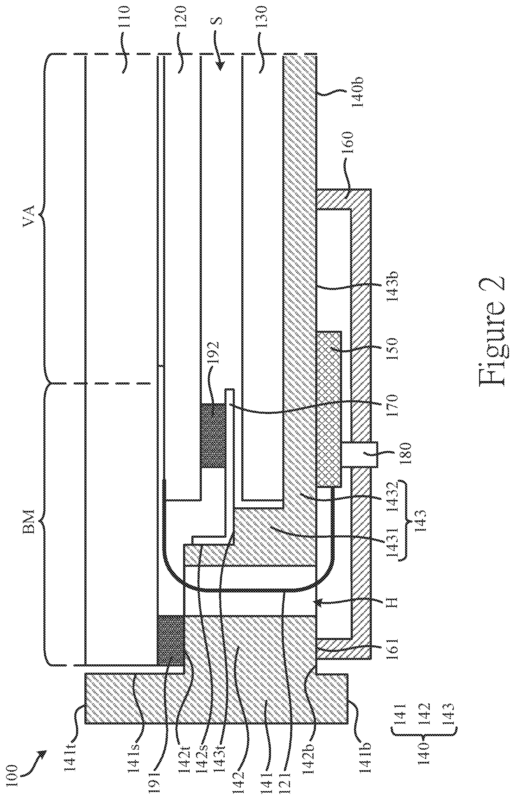 Patent US12426186 Figure 2 – Vehicle display apparatus