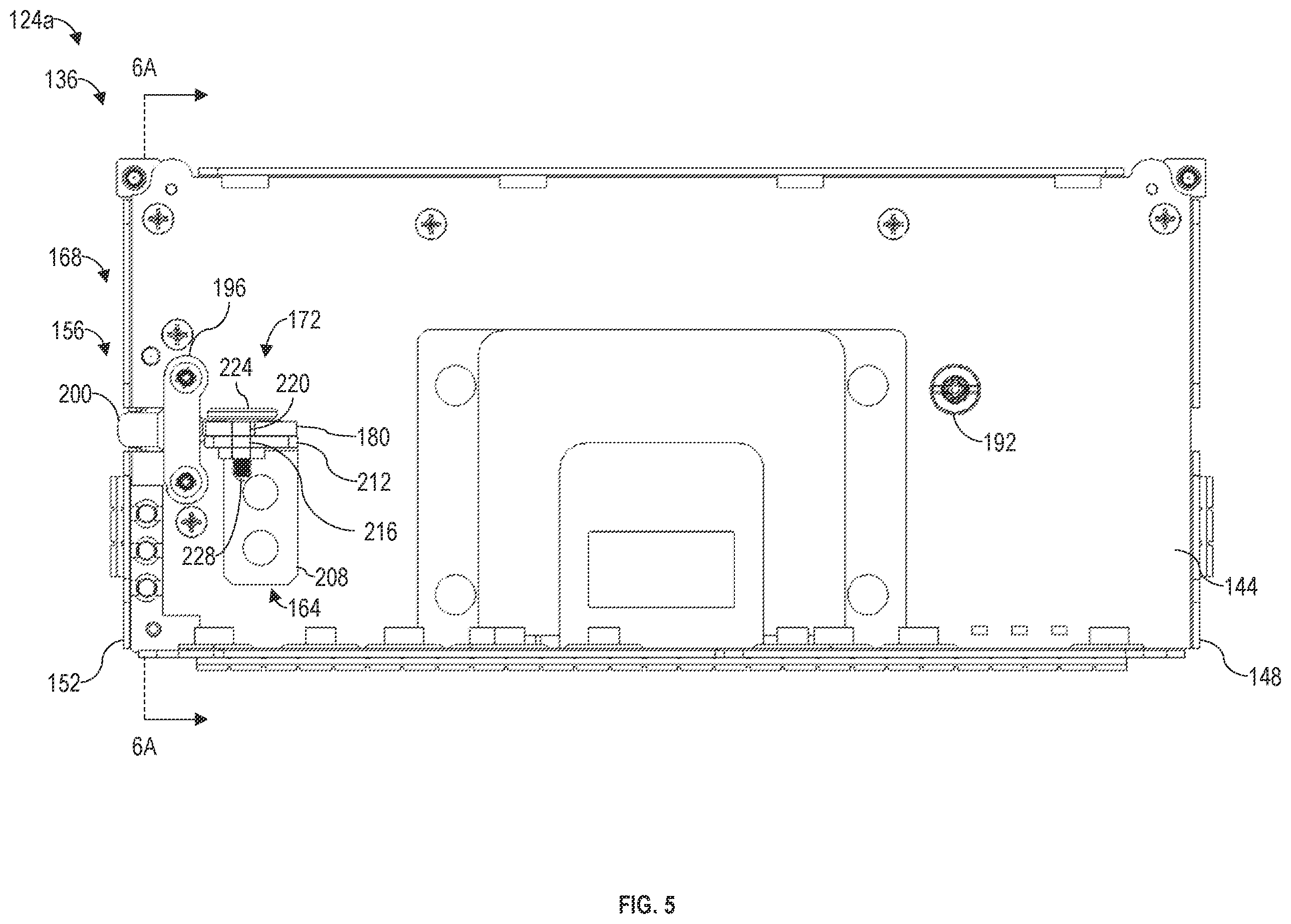 Patent US12426191 Figure 3 – Self-retractable ejector assembly for augmented field replaceable unit (FRU) extraction