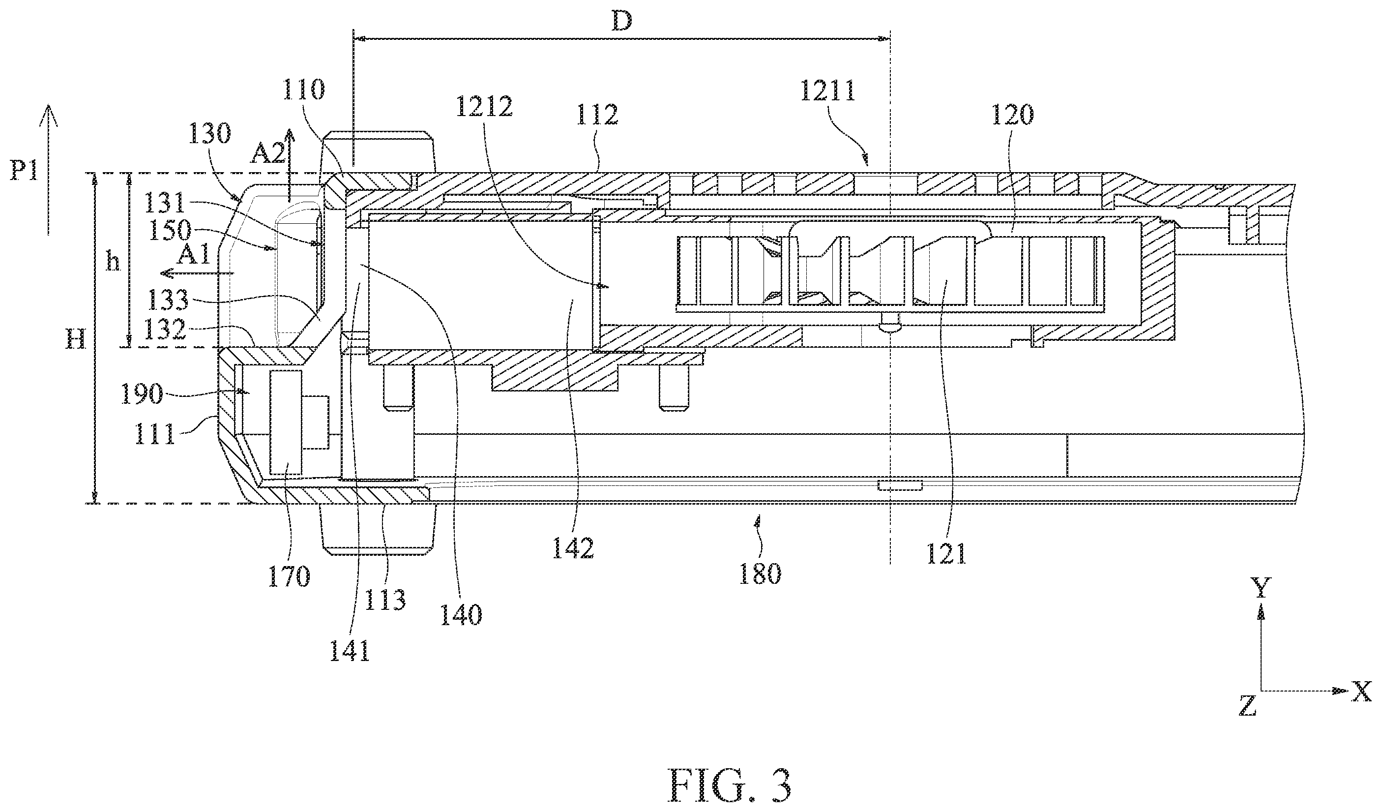 Patent US12426199 Figure 3 – Electronic device