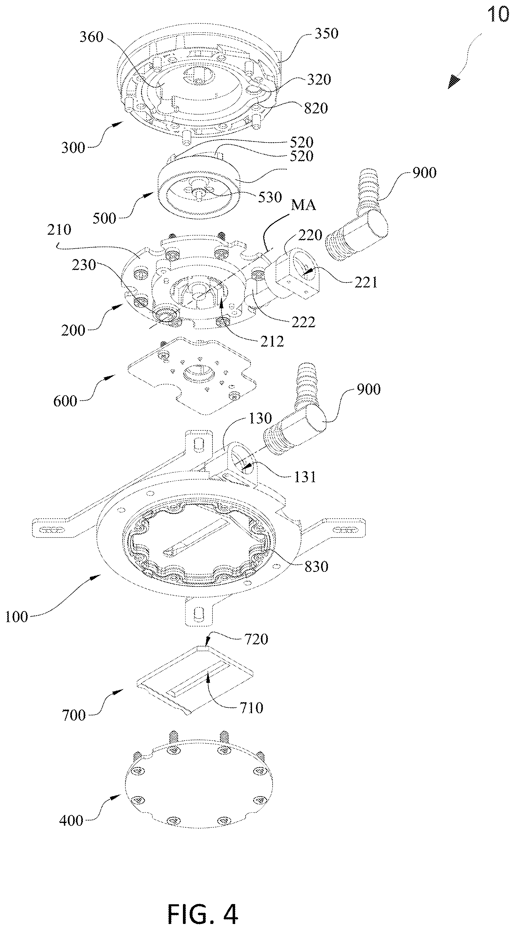 Patent US12426204 Figure 4 – Liquid cooling pumping unit