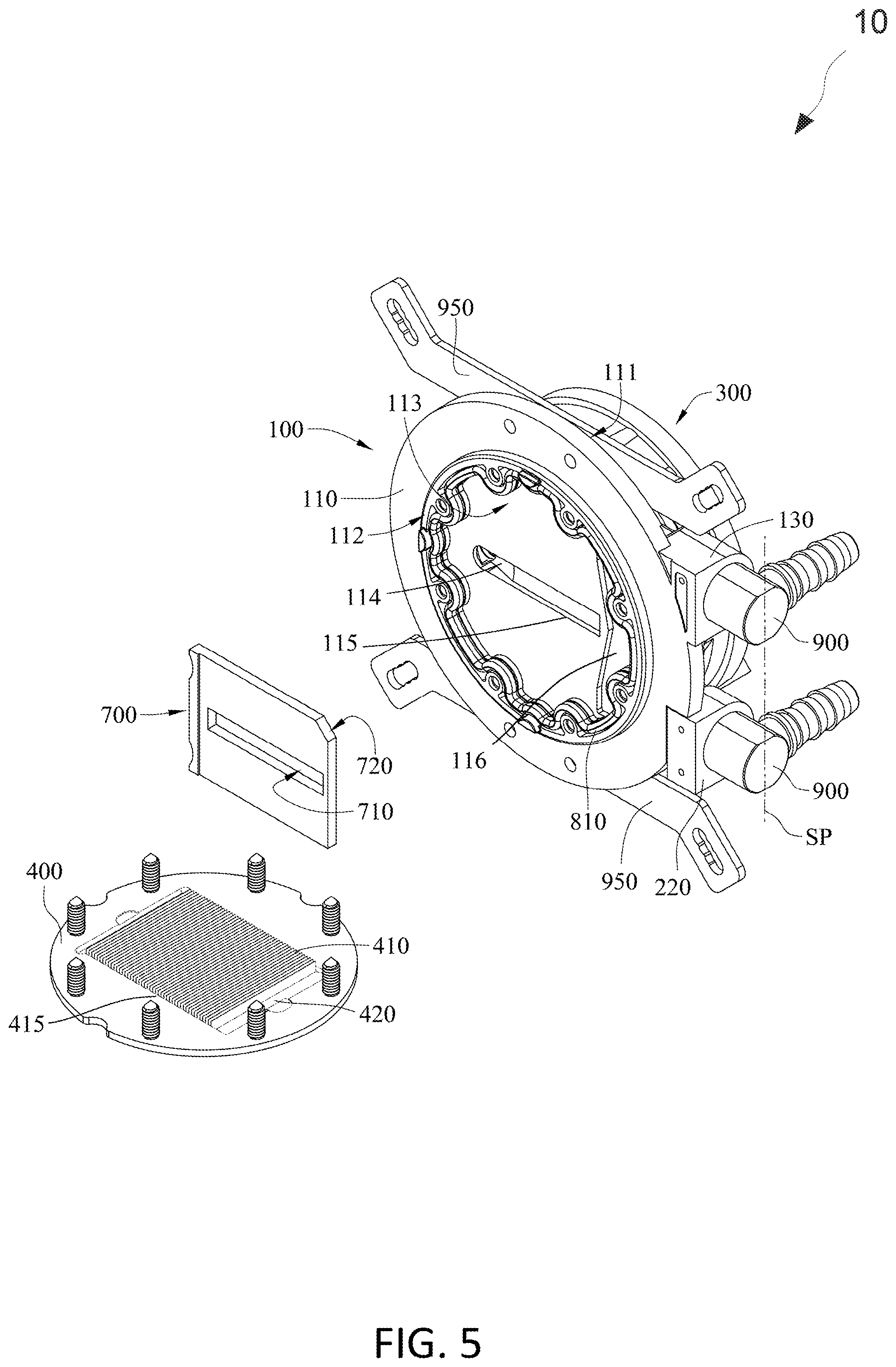 Patent US12426204 Figure 5 – Liquid cooling pumping unit