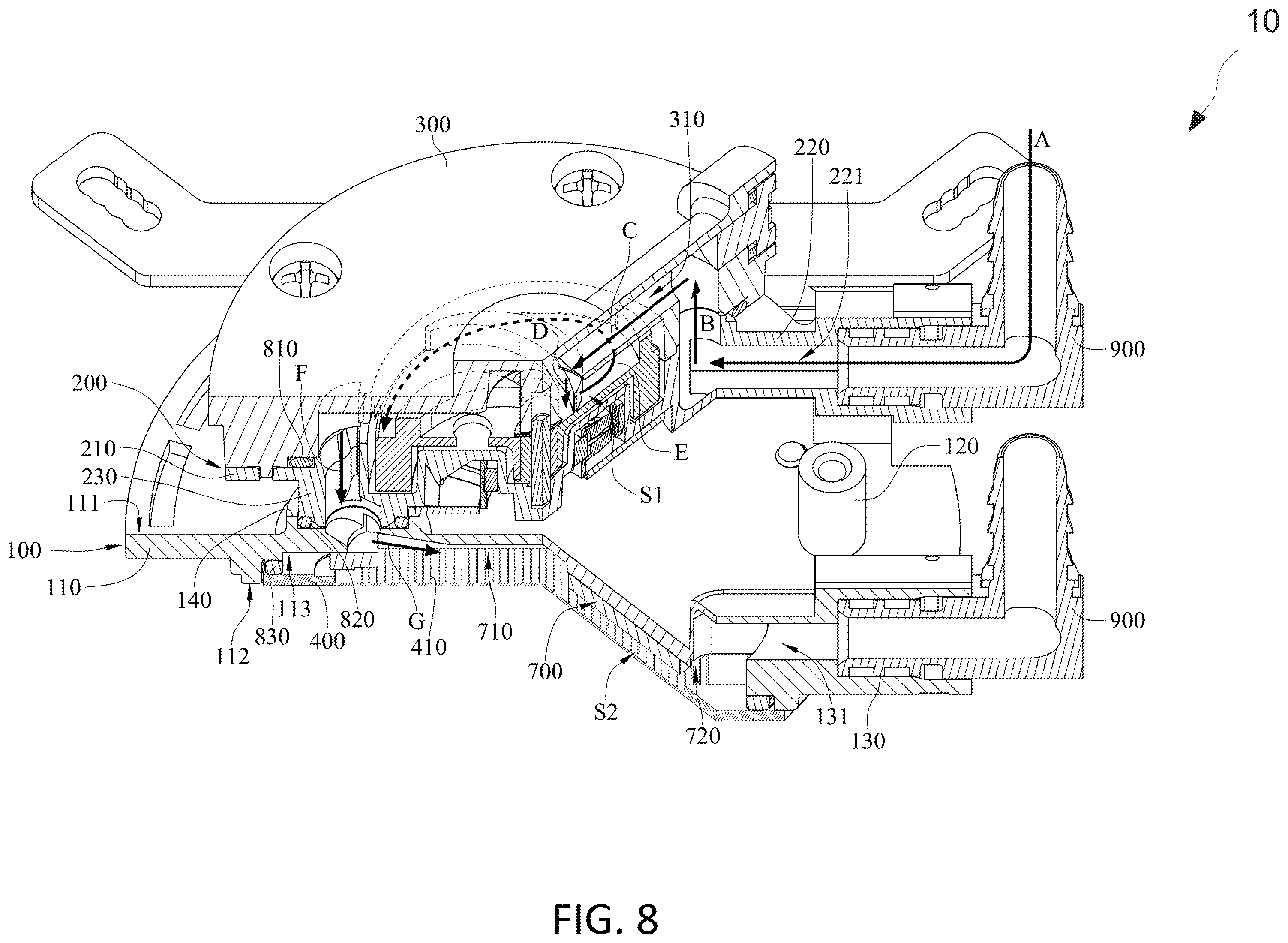 Patent US12426204 Figure 8 – Liquid cooling pumping unit