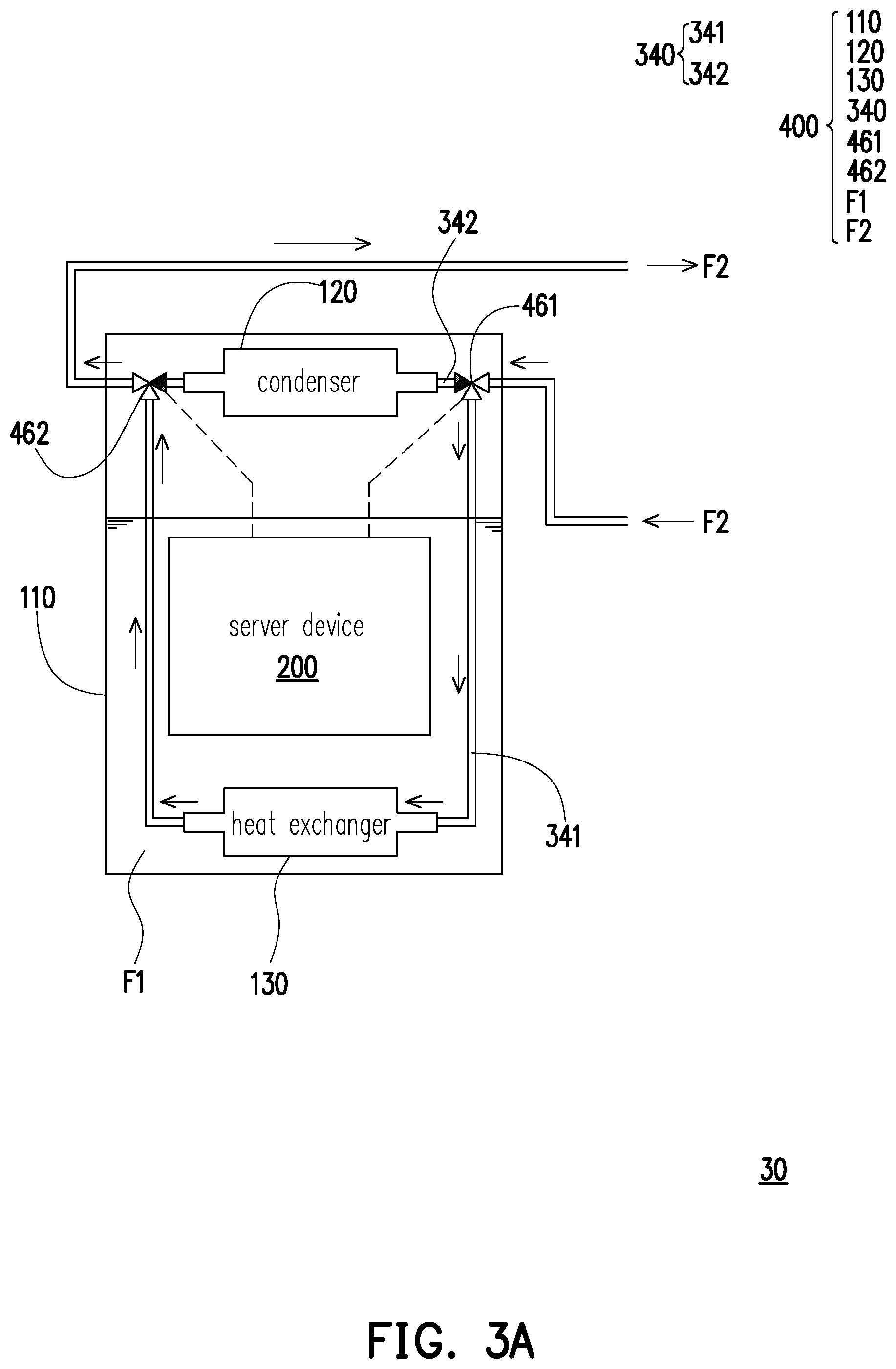 Patent US12426207 Figure 3 – Immersion fluid module and server system