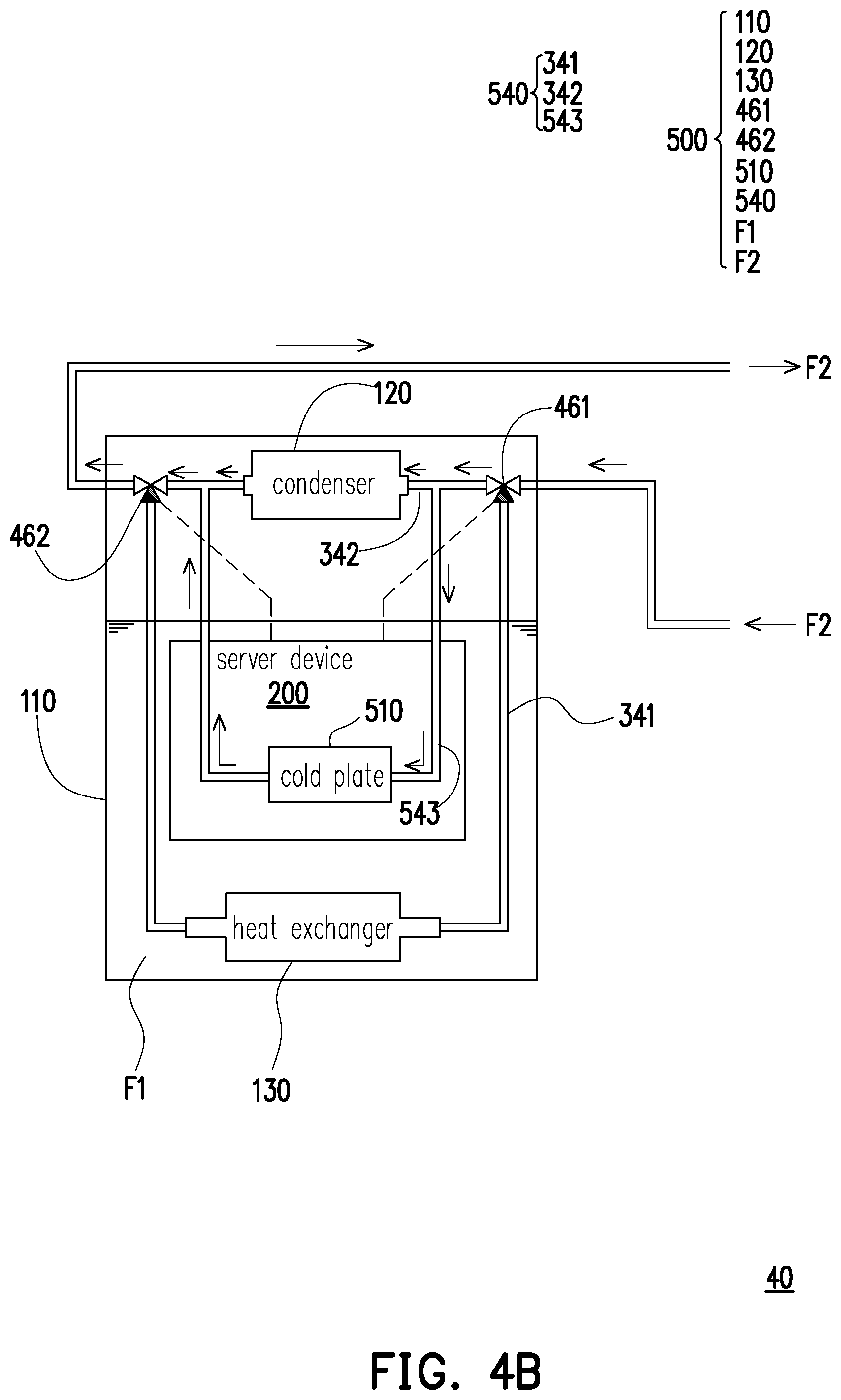 Patent US12426207 Figure 6 – Immersion fluid module and server system