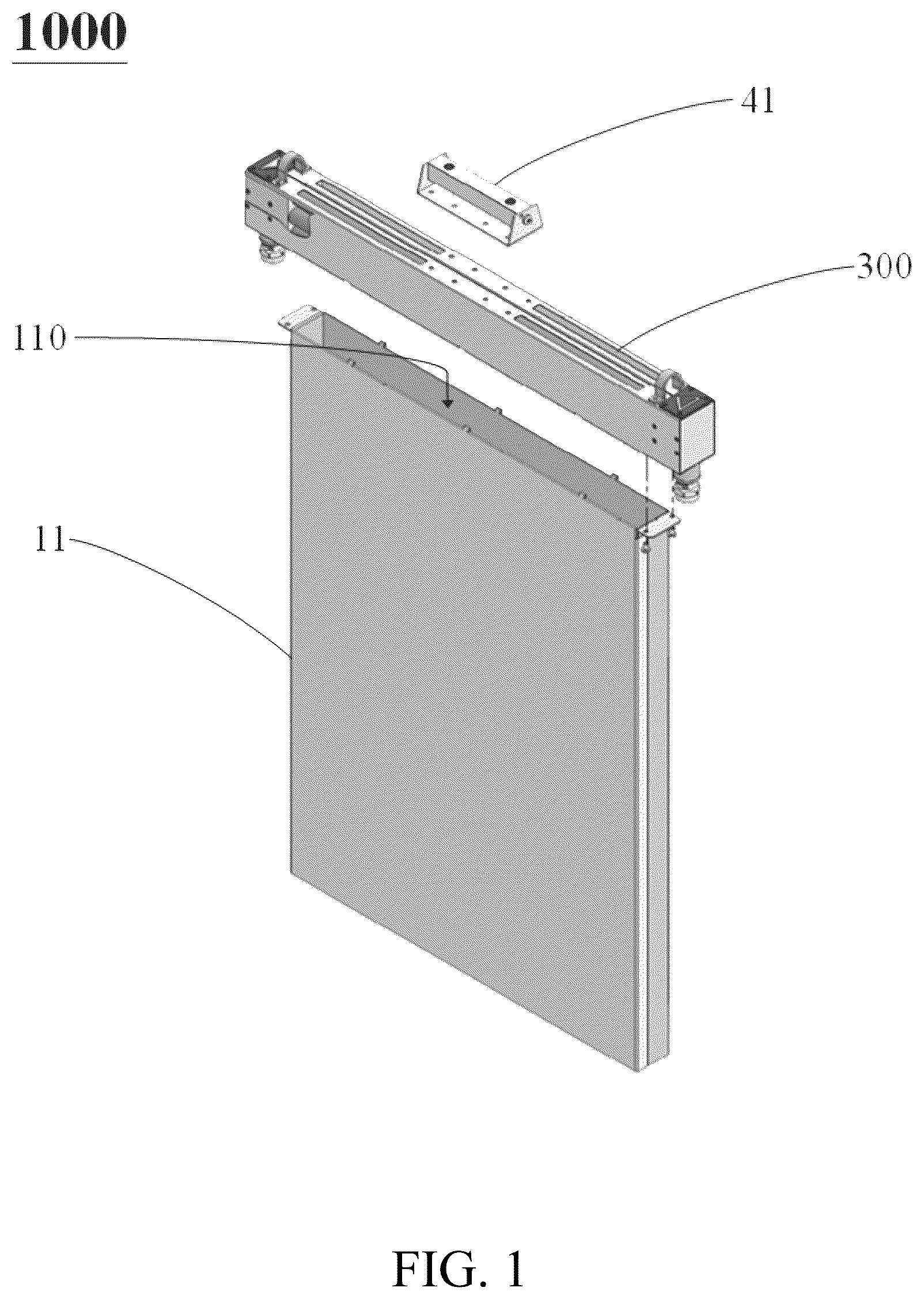 Patent US12426213 Figure 1 – Server assembly with closed condensing circuit and cooling apparatus containing the same