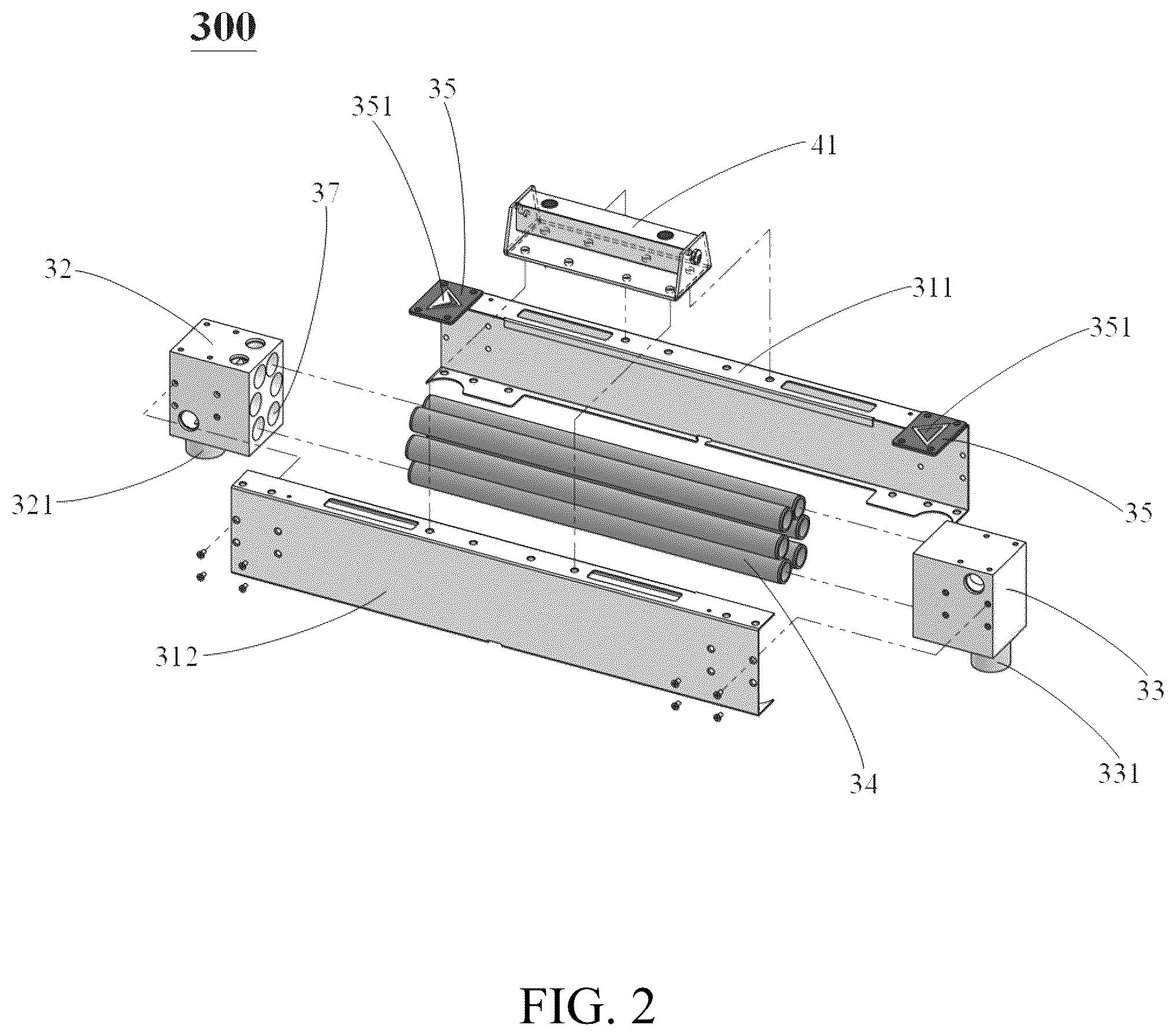 Patent US12426213 Figure 2 – Server assembly with closed condensing circuit and cooling apparatus containing the same