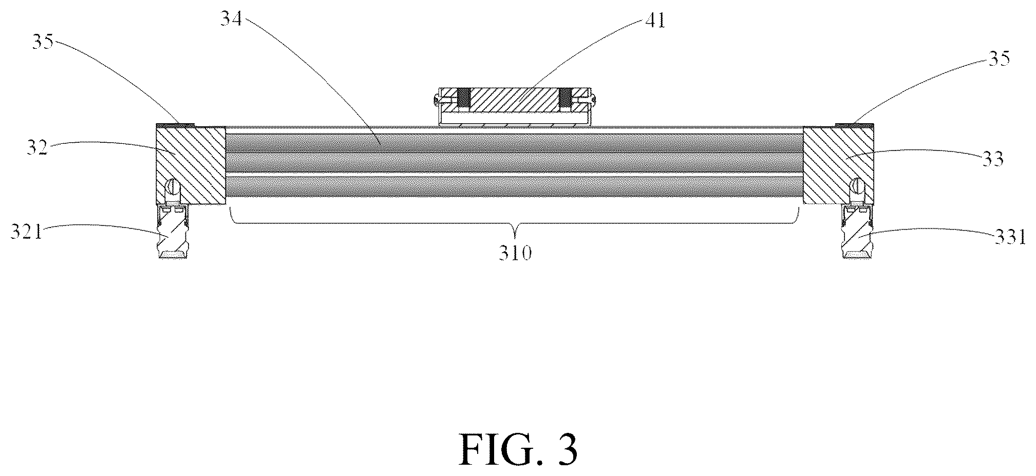 Patent US12426213 Figure 3 – Server assembly with closed condensing circuit and cooling apparatus containing the same
