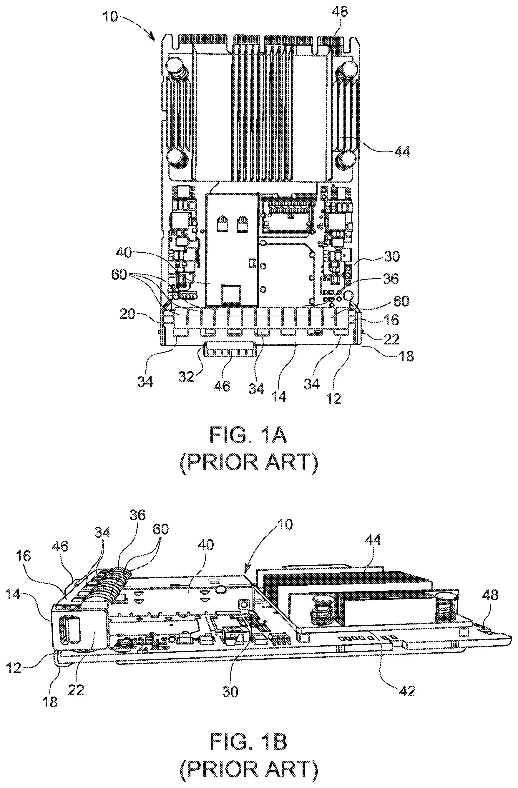 Patent US12426221 Figure 1 – EMI gasket for card device form factors