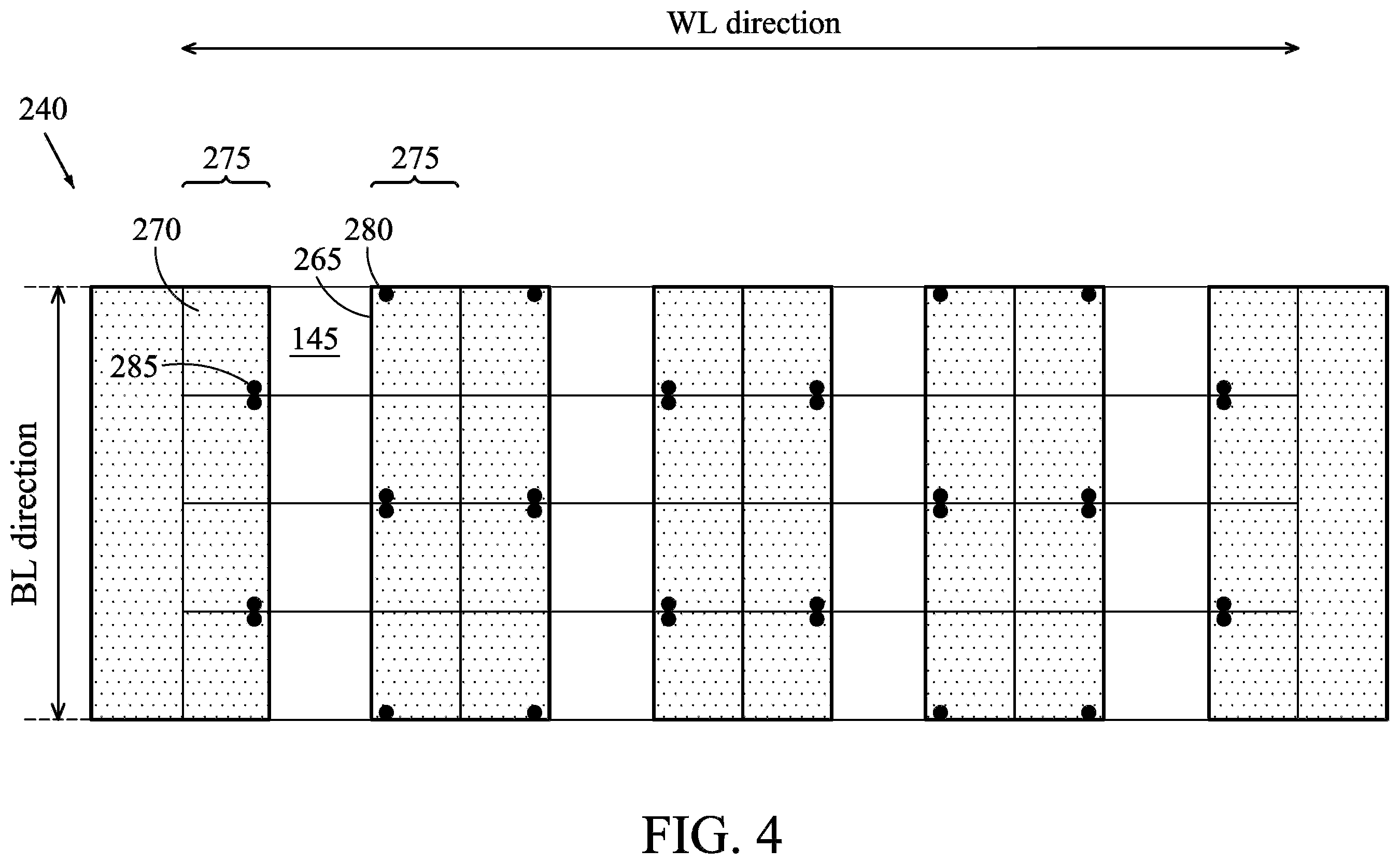 Patent US12426226 Figure 4 – Macro and SRAM bit cell cooptimizatoin for performance (long/shortwordline combo SRAM)