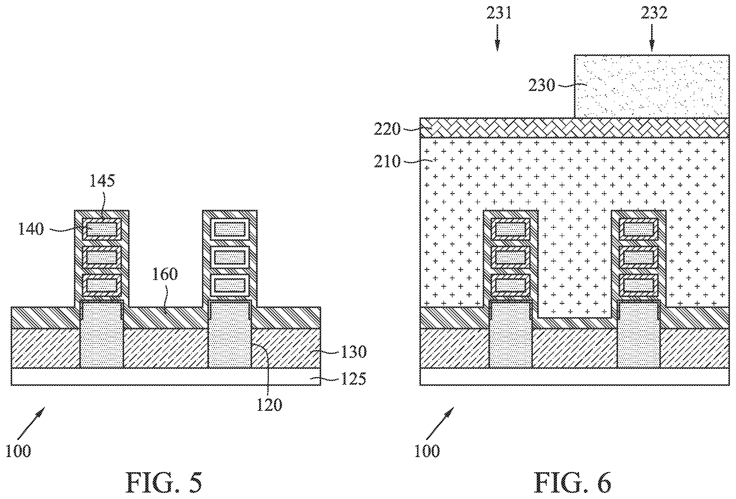Patent US12426229 Figure 4 – Multipatterning gate processing
