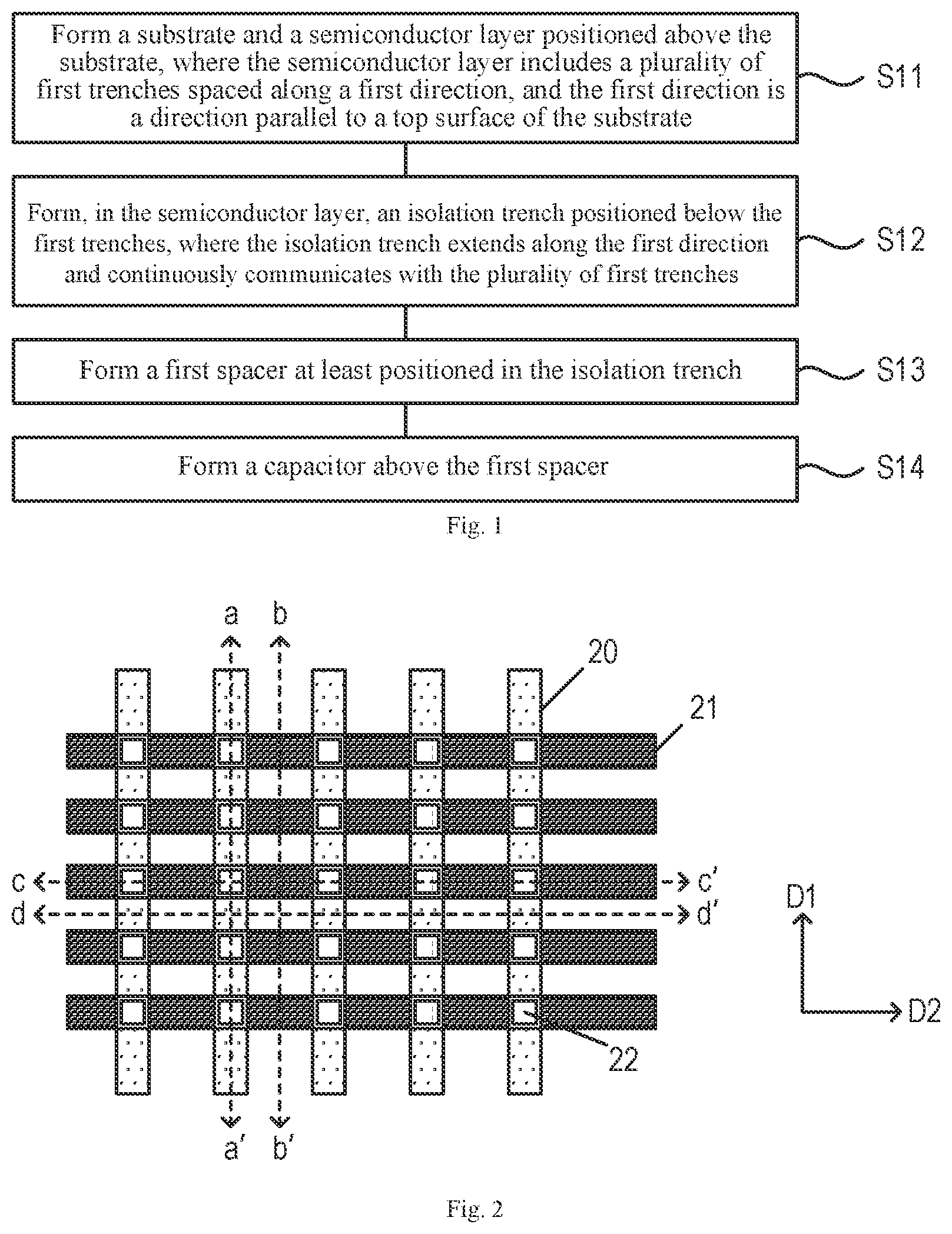 Patent US12426234 Figure 1 – Semiconductor structure for DRAM having a pillar lower electrode and formation method thereof