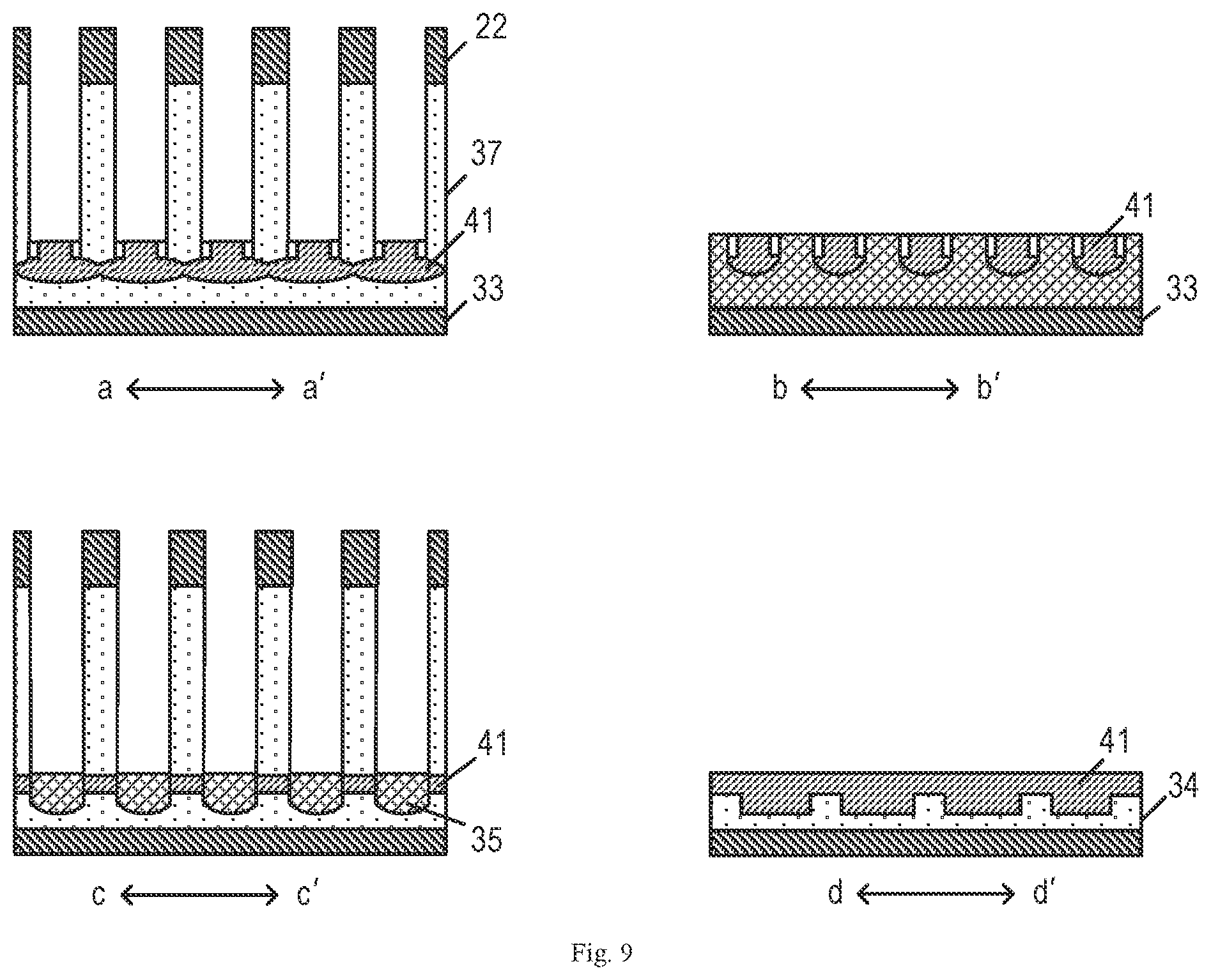 Patent US12426234 Figure 7 – Semiconductor structure for DRAM having a pillar lower electrode and formation method thereof