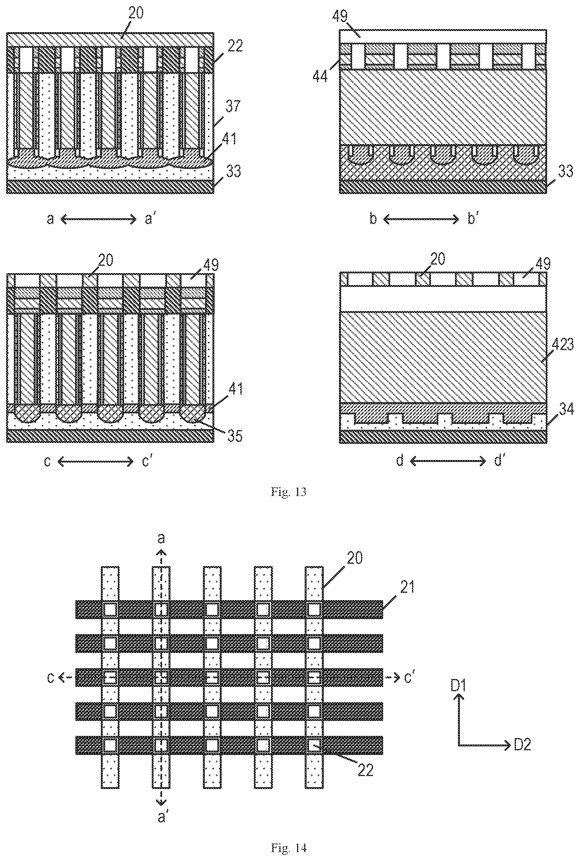 Patent US12426234 Figure 11 – Semiconductor structure for DRAM having a pillar lower electrode and formation method thereof