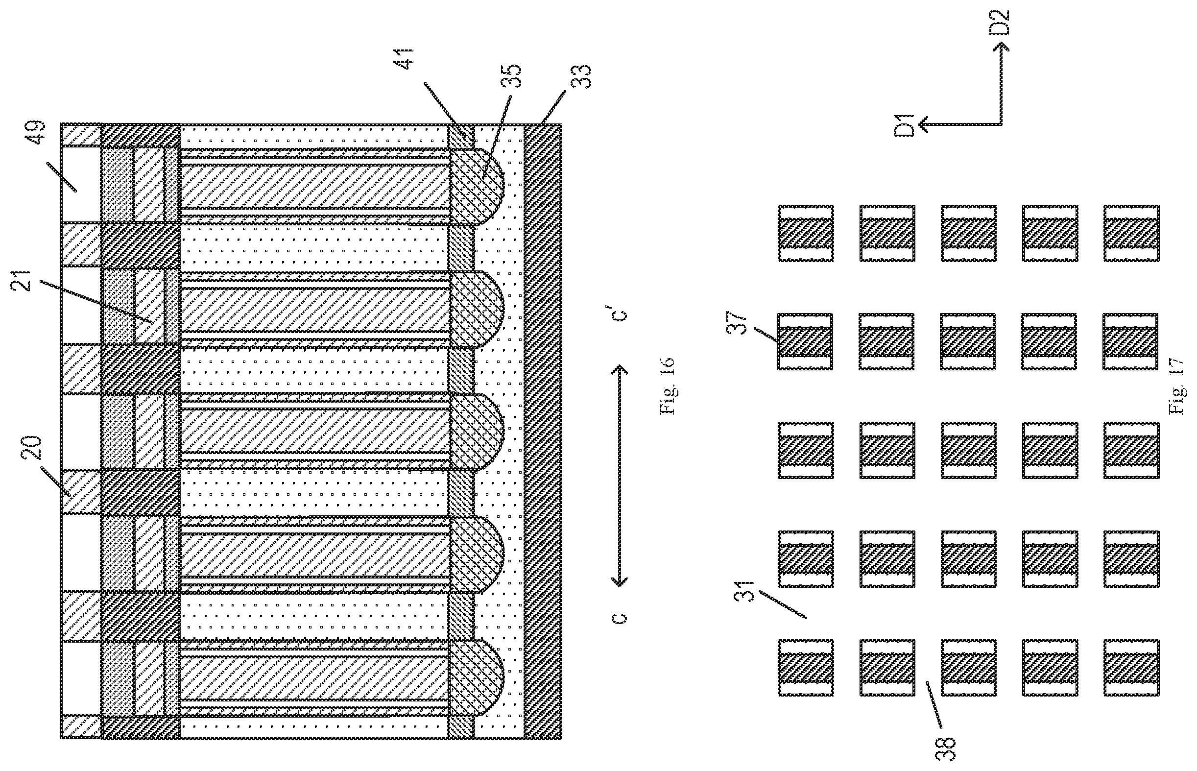 Patent US12426234 Figure 13 – Semiconductor structure for DRAM having a pillar lower electrode and formation method thereof