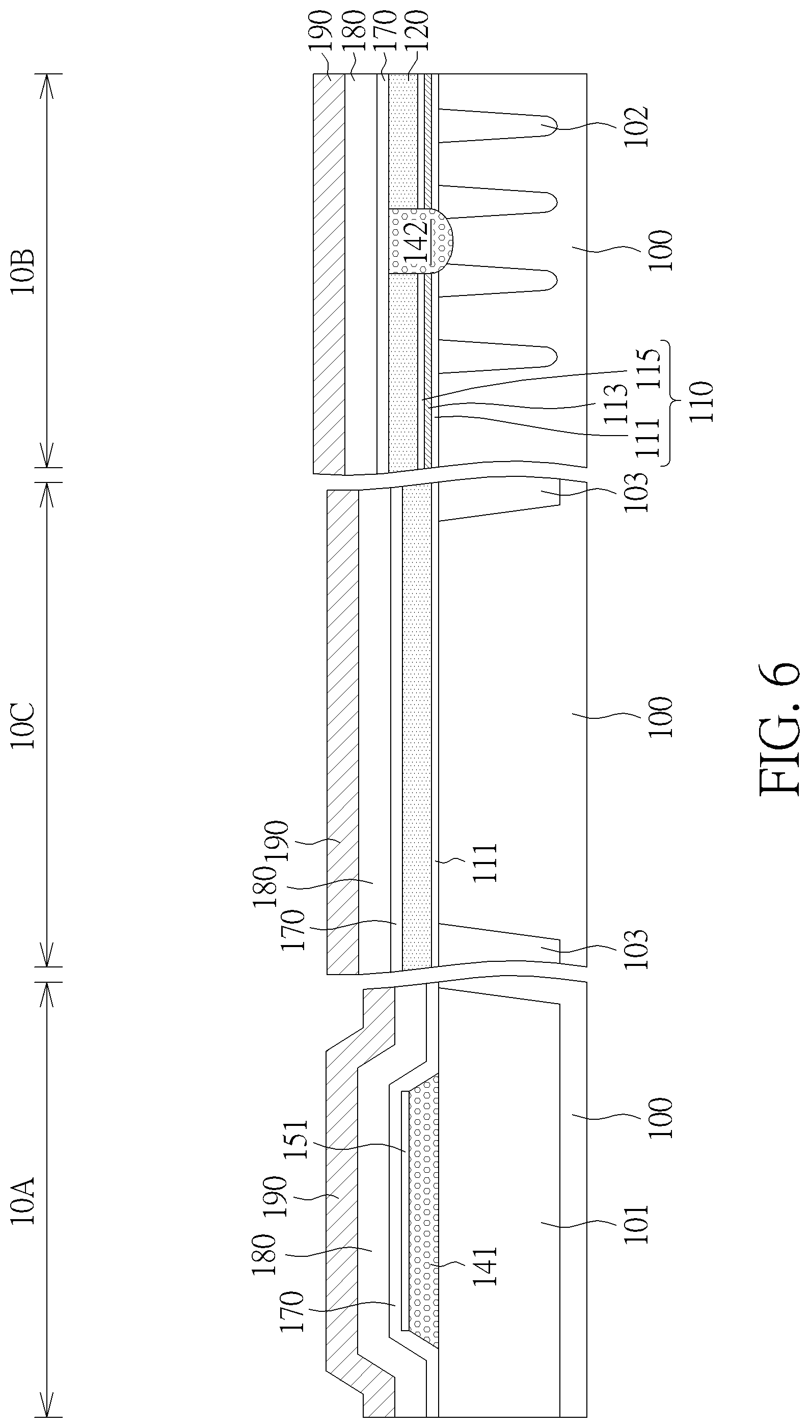 Patent US12426242 Figure 6 – Semiconductor memory device having a bit line contact disposed in the substrate