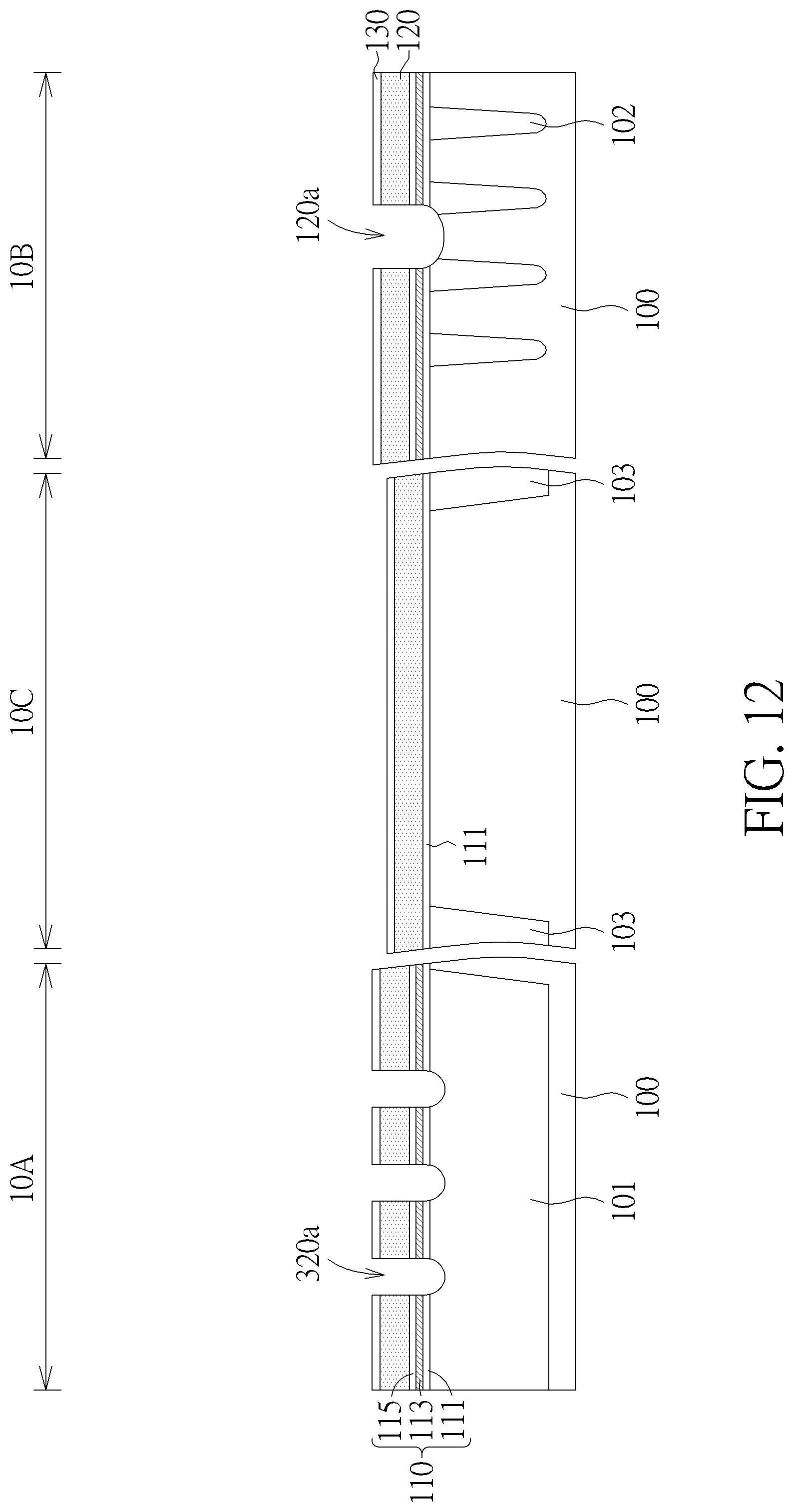Patent US12426242 Figure 12 – Semiconductor memory device having a bit line contact disposed in the substrate